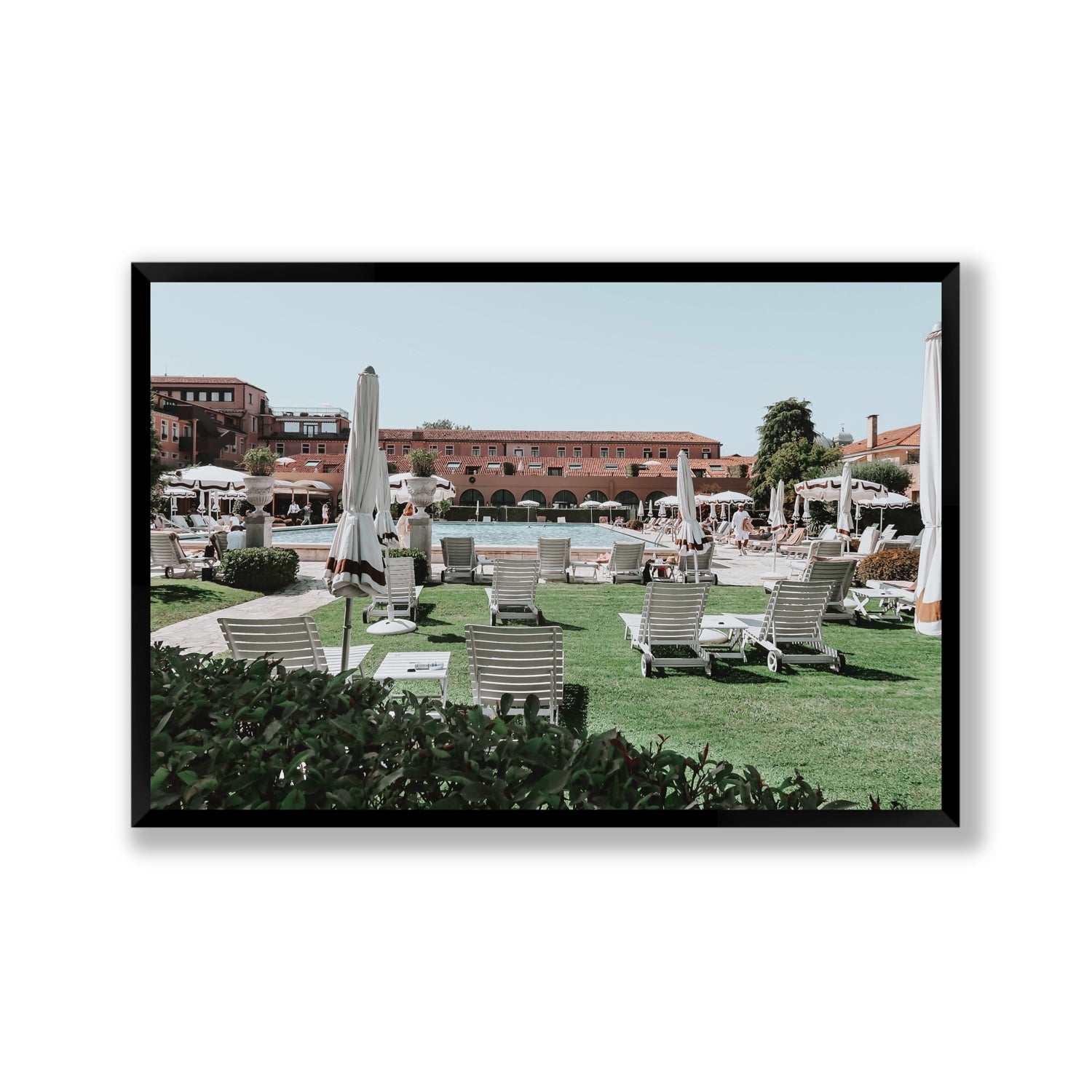 Arrigo Venice Italian wall art Gallery full-bleed fine art print in black frame