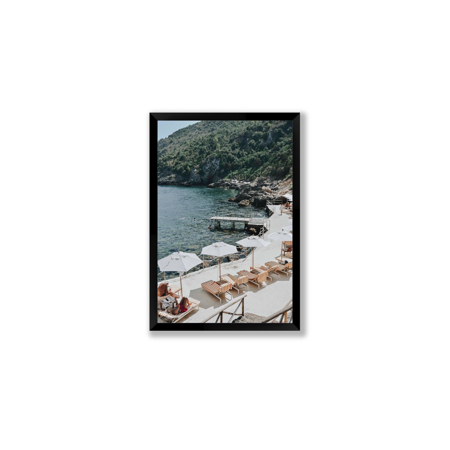 Always Better Together fine art print, Tuscany, Italy, Medium, Black Frame · Full Bleed, Fine Art Print