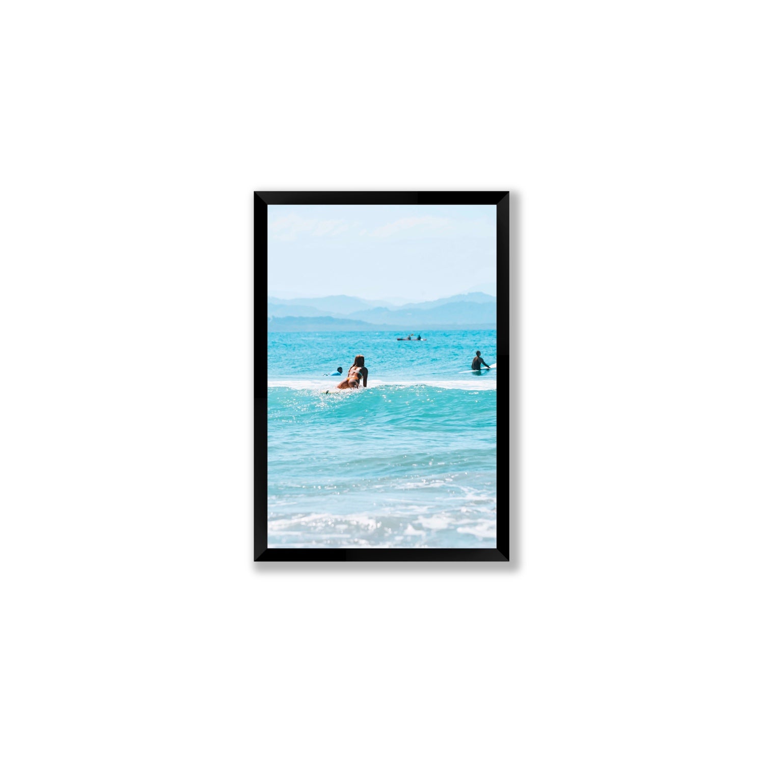 Tatiana fine art print, Byron Bay, Australia, Medium, Black Frame · Full Bleed, Fine Art Print