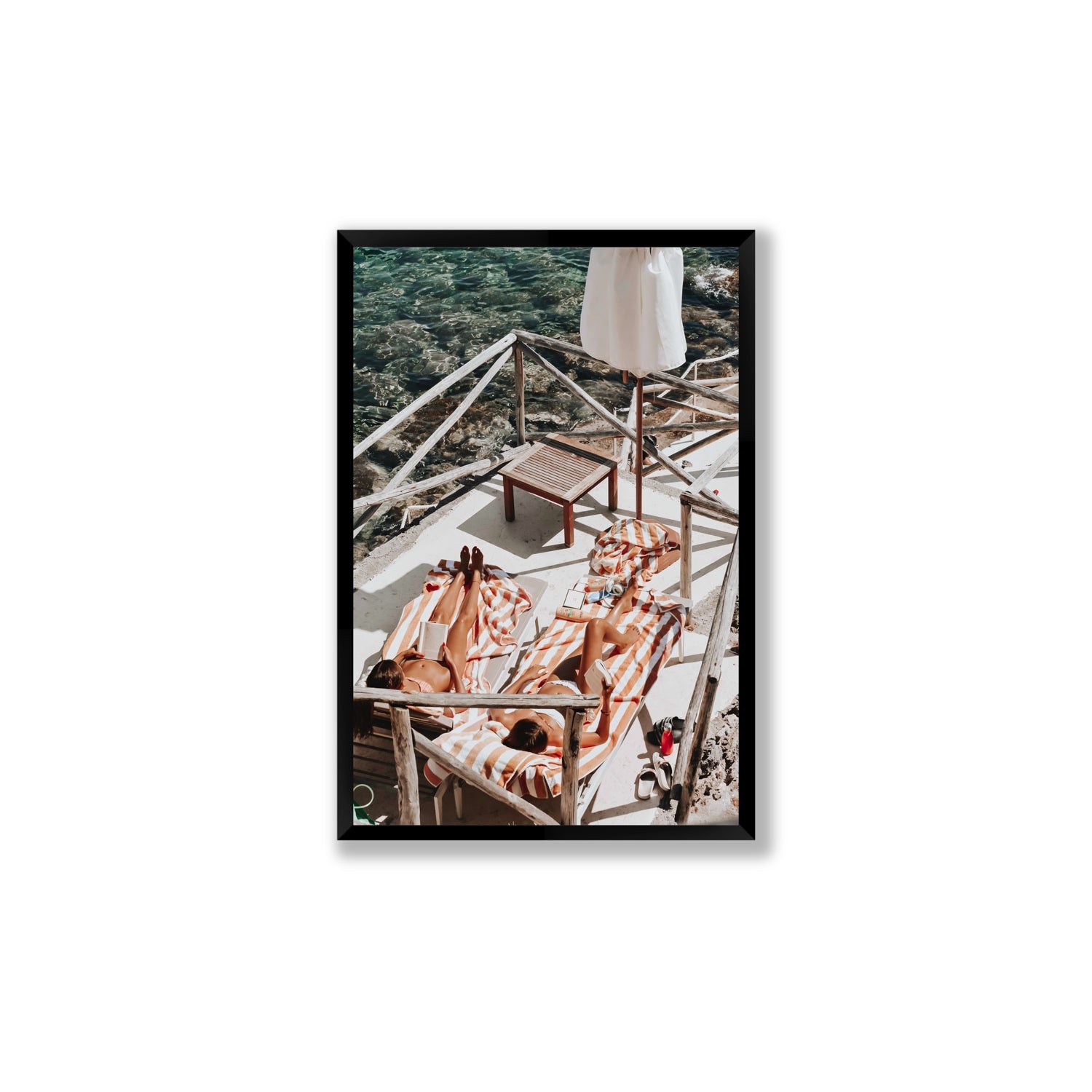 Sun Kissed fine art print, Tuscany, Italy, Large, Black Frame · Full Bleed, Fine Art Print