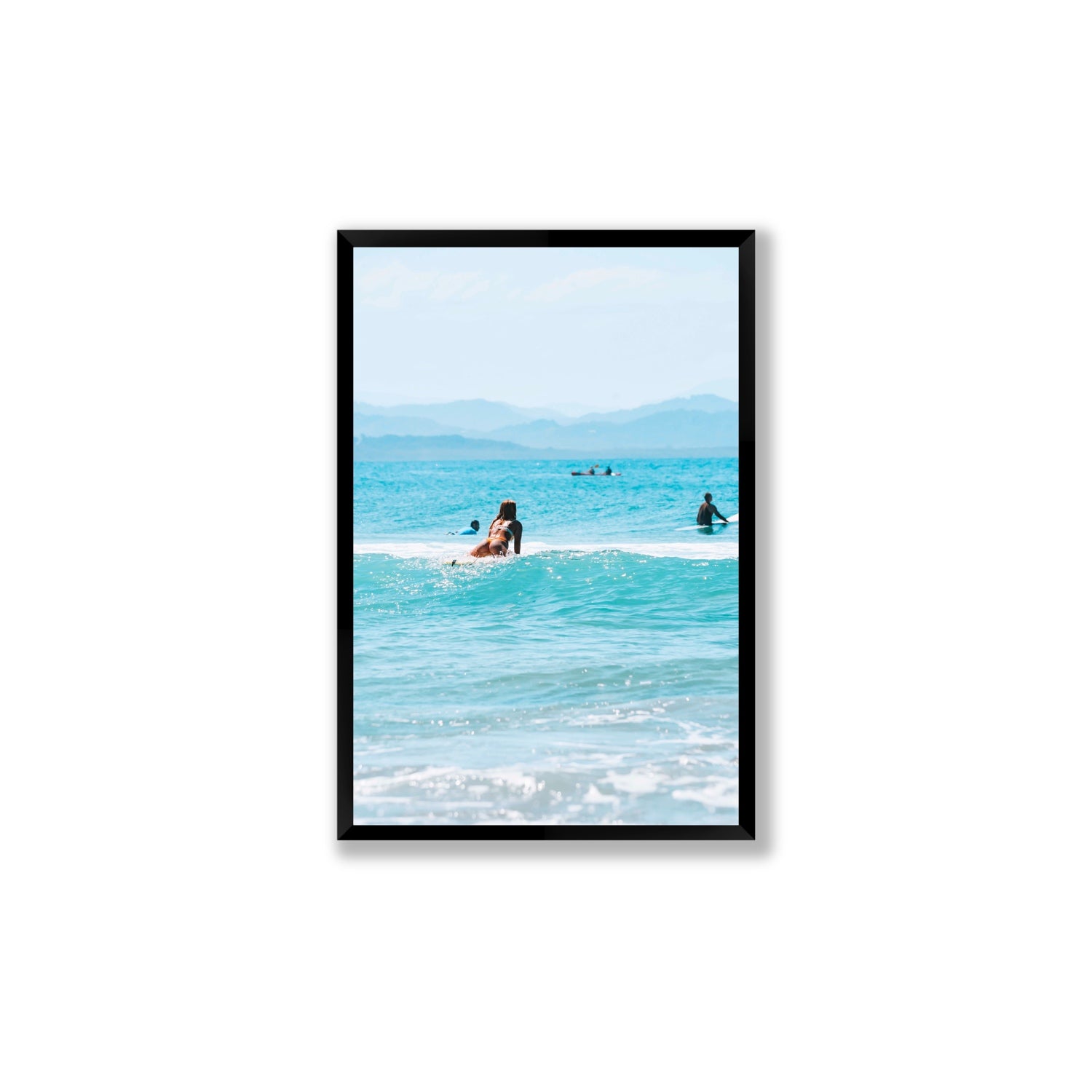 Tatiana fine art print, Byron Bay, Australia, Large, Black Frame · Full Bleed, Fine Art Print
