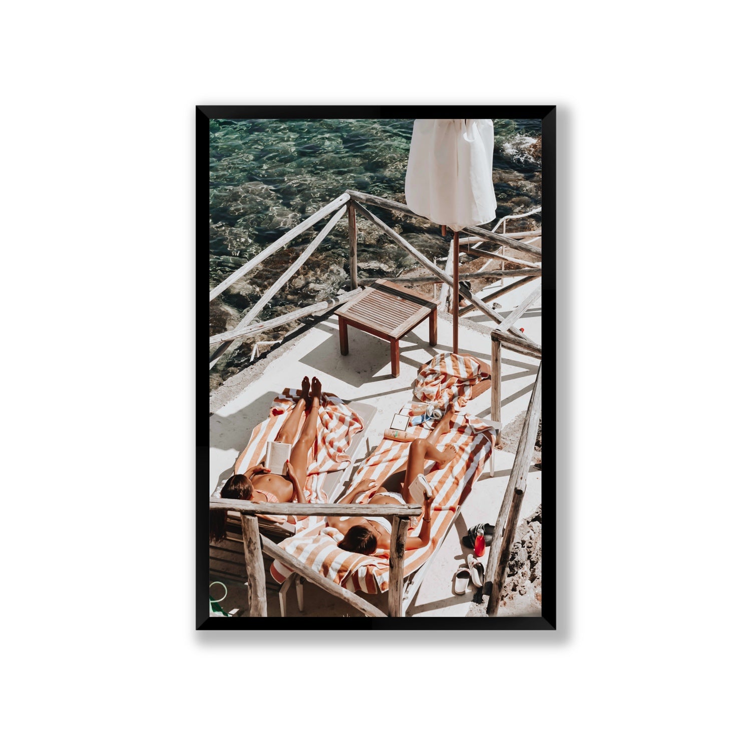 Sun Kissed fine art print, Tuscany, Italy, Giant, Black Frame · Full Bleed, Fine Art Print