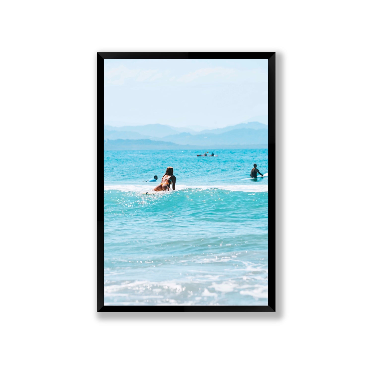 Tatiana fine art print, Byron Bay, Australia, Giant, Black Frame · Full Bleed, Fine Art Print