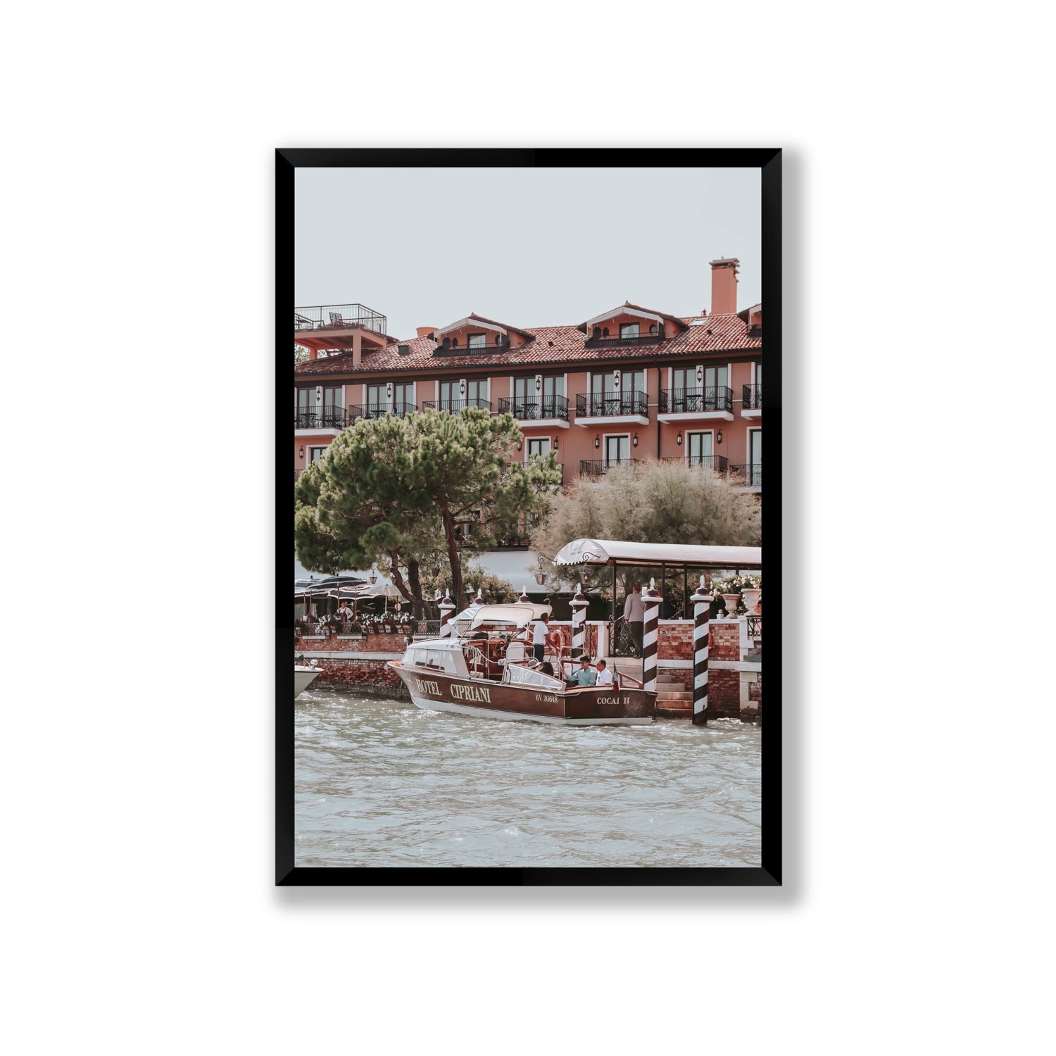 Cocai II Venice Italian wall art Giant full-bleed fine art print in black frame