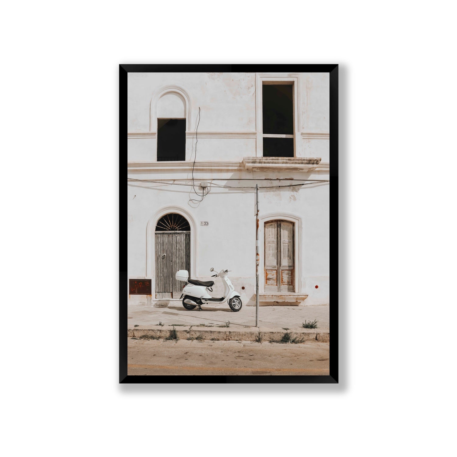 Radiant Ride fine art print, Puglia, Italy, Giant, Black Frame · Full Bleed, Fine Art Print