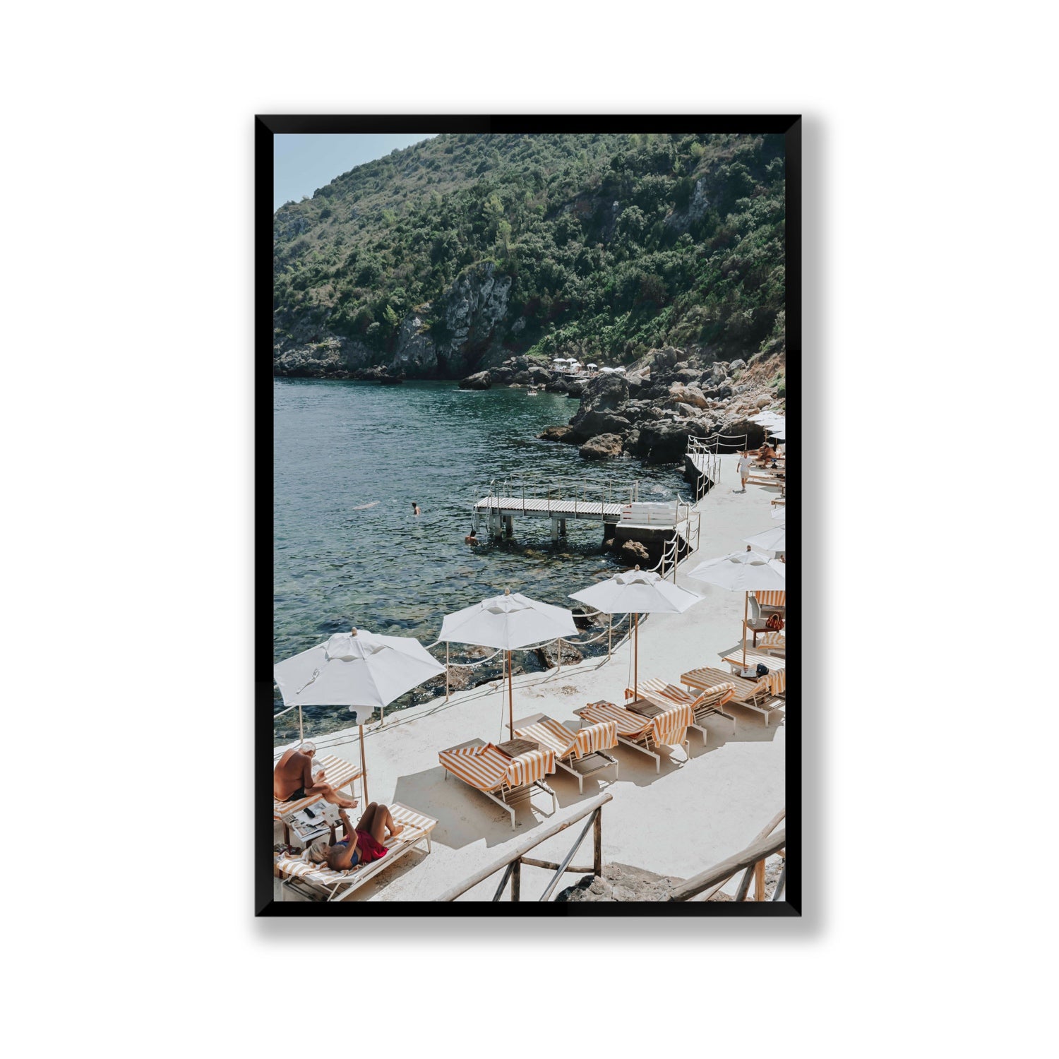 Always Better Together fine art print, Tuscany, Italy, Gallery, Black Frame · Full Bleed, Fine Art Print