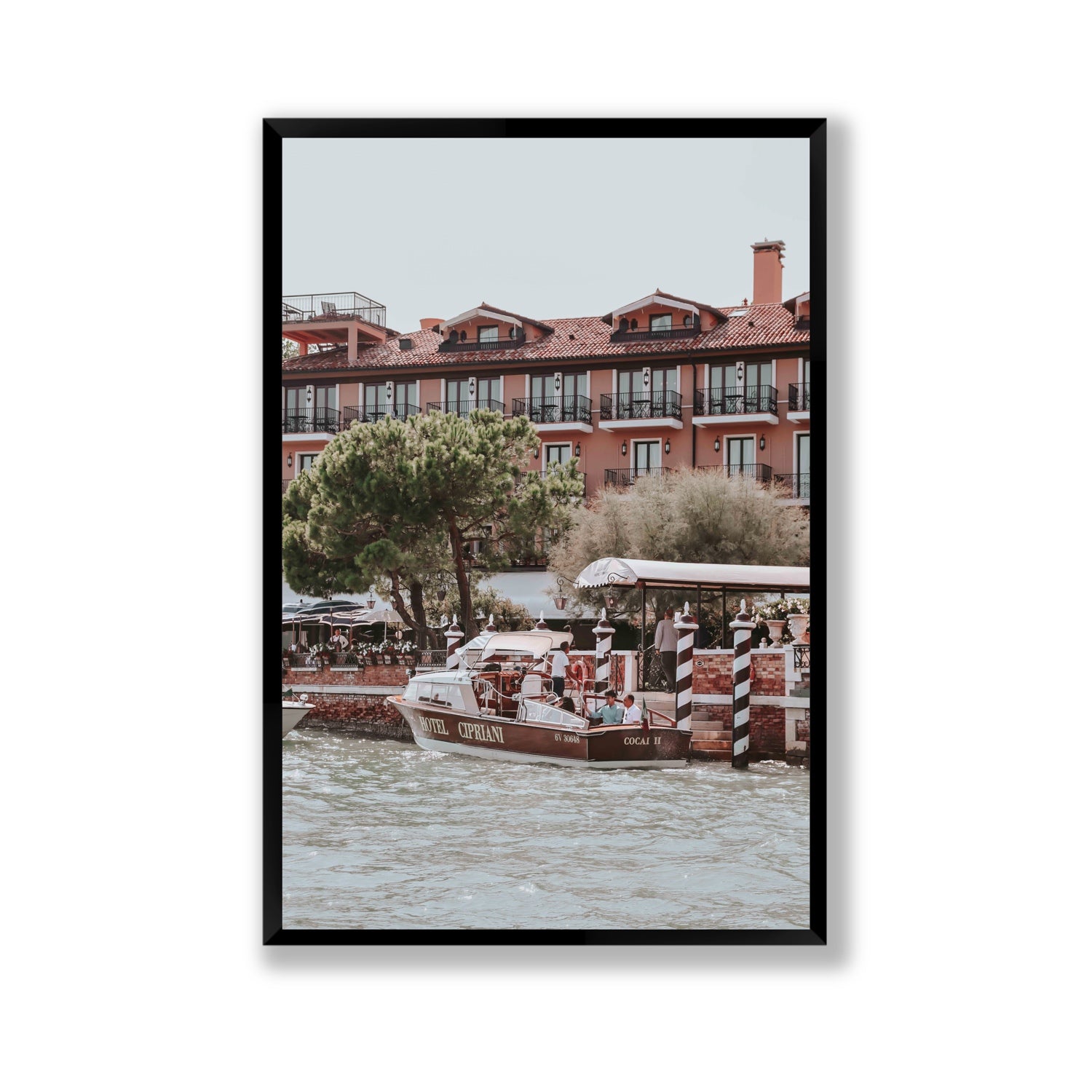 Cocai II Venice Italian wall art Gallery full-bleed fine art print in black frame