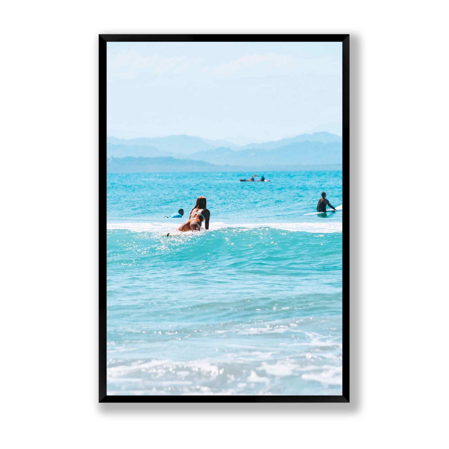 Tatiana fine art print, Byron Bay, Australia, Statement, Black Frame · Full Bleed, Fine Art Print