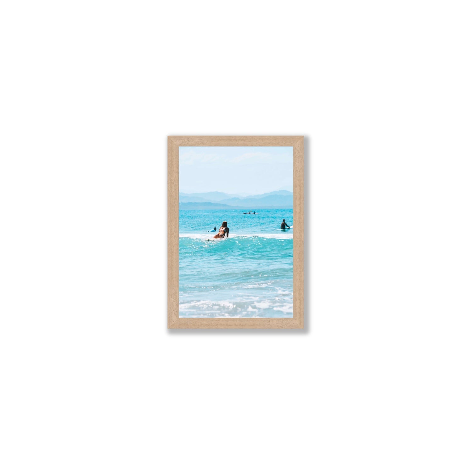 Tatiana fine art print, Byron Bay, Australia, Small, Natural Oak Frame · Full Bleed, Fine Art Print