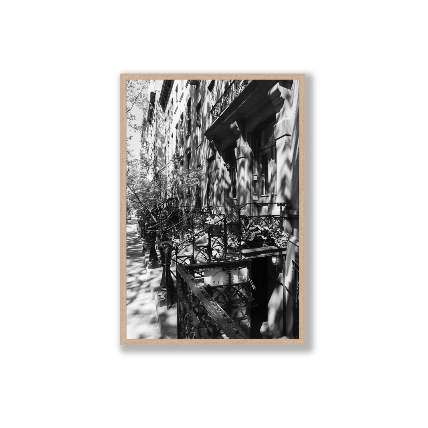 Shadow Dance fine art print, New York, United States, Extra Large, Natural Oak Frame · Full Bleed, Fine Art Print