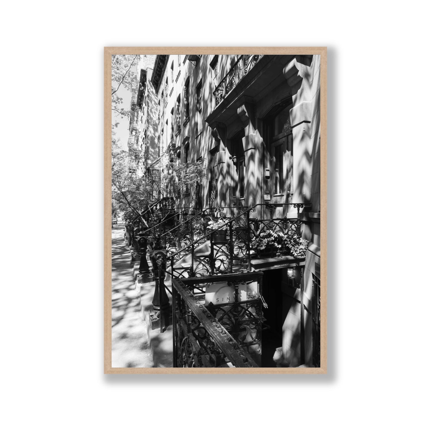 Shadow Dance fine art print, New York, United States, Gallery, Natural Oak Frame · Full Bleed, Fine Art Print