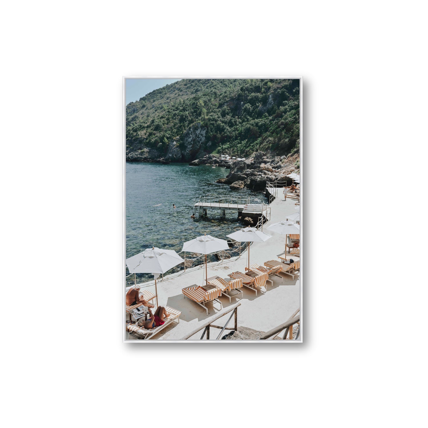 Always Better Together fine art print, Tuscany, Italy, Extra Large, White Float Frame, Fine Art Canvas