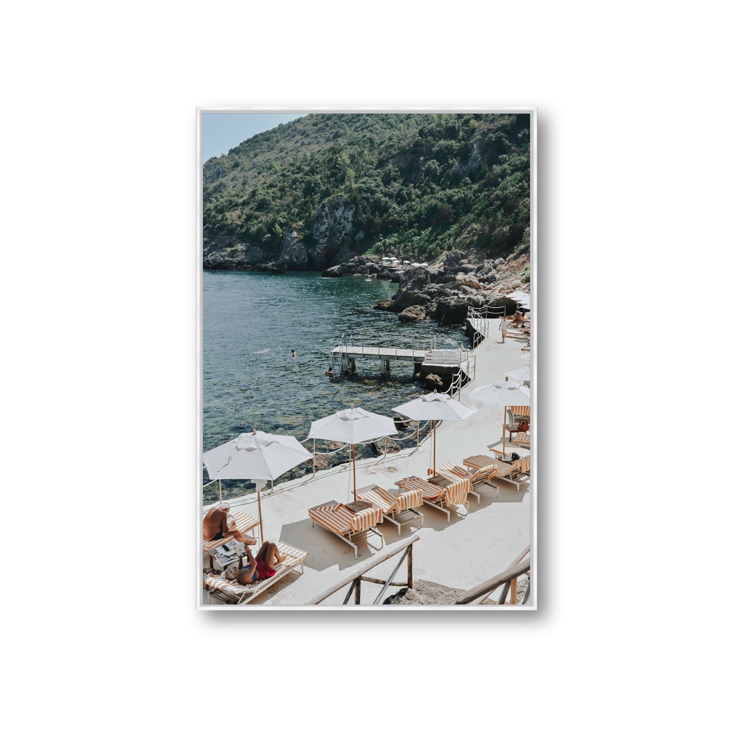 Always Better Together fine art print, Tuscany, Italy, Giant, White Float Frame, Fine Art Canvas