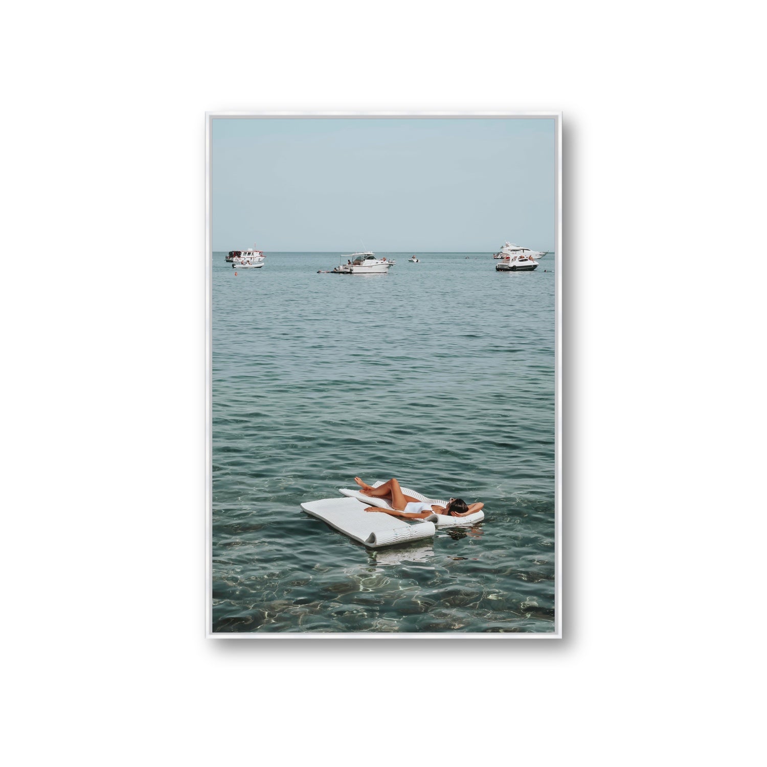 Style Queen fine art print, Tuscany, Italy, Giant, White Float Frame, Fine Art Canvas