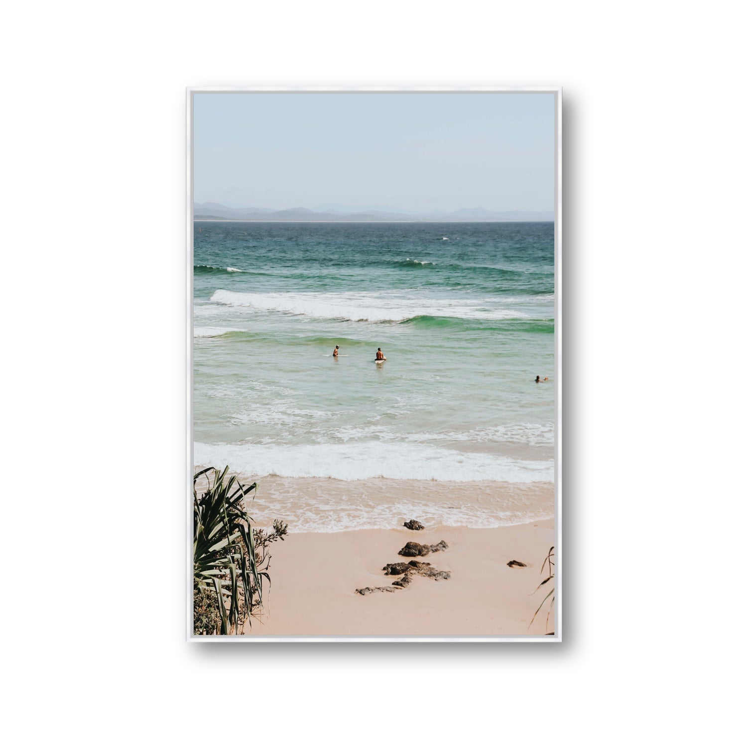 Lets Go Trippin' fine art print, Byron Bay, Australia, Gallery, White Float Frame, Fine Art Canvas