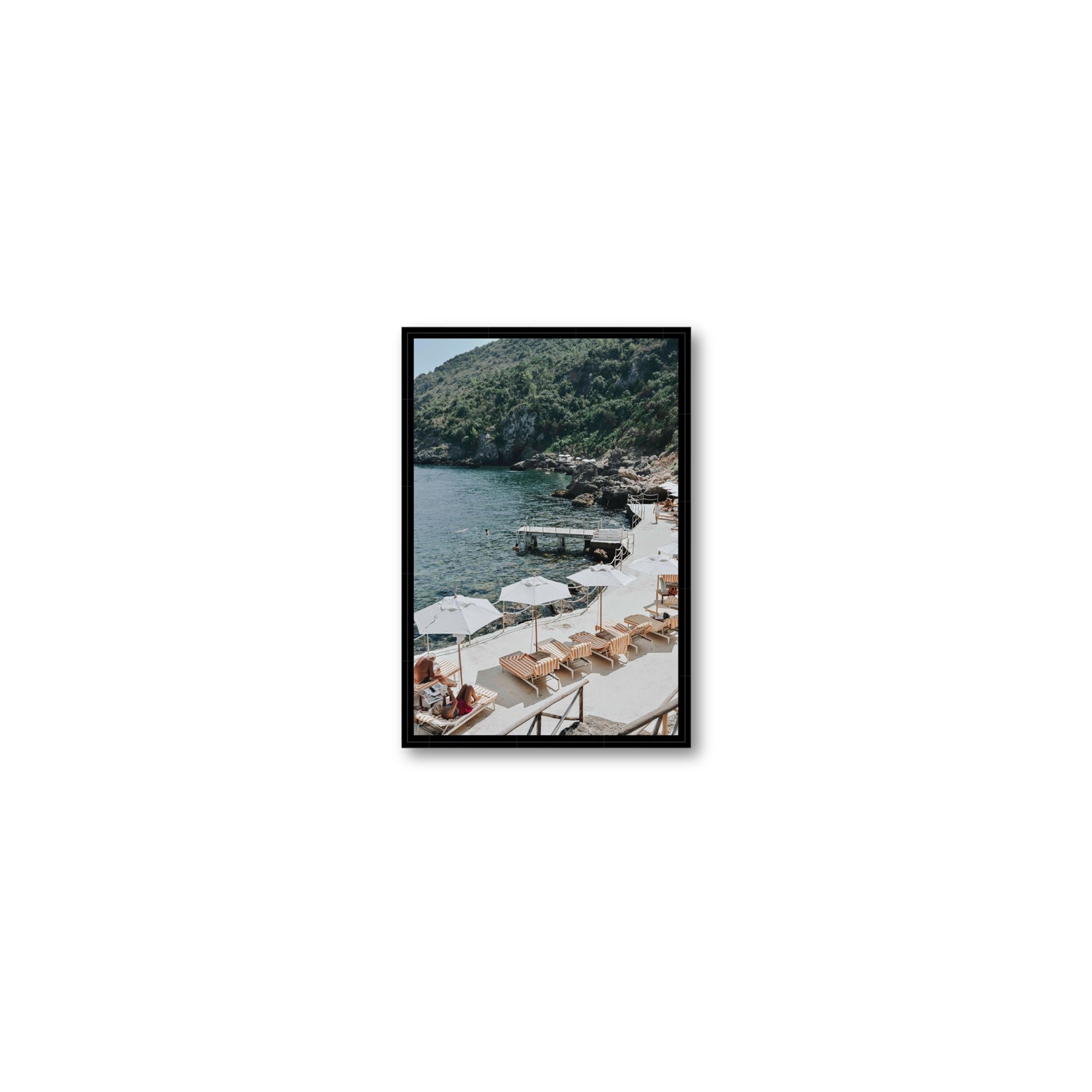 Always Better Together fine art print, Tuscany, Italy, Small, Black Float Frame, Fine Art Canvas