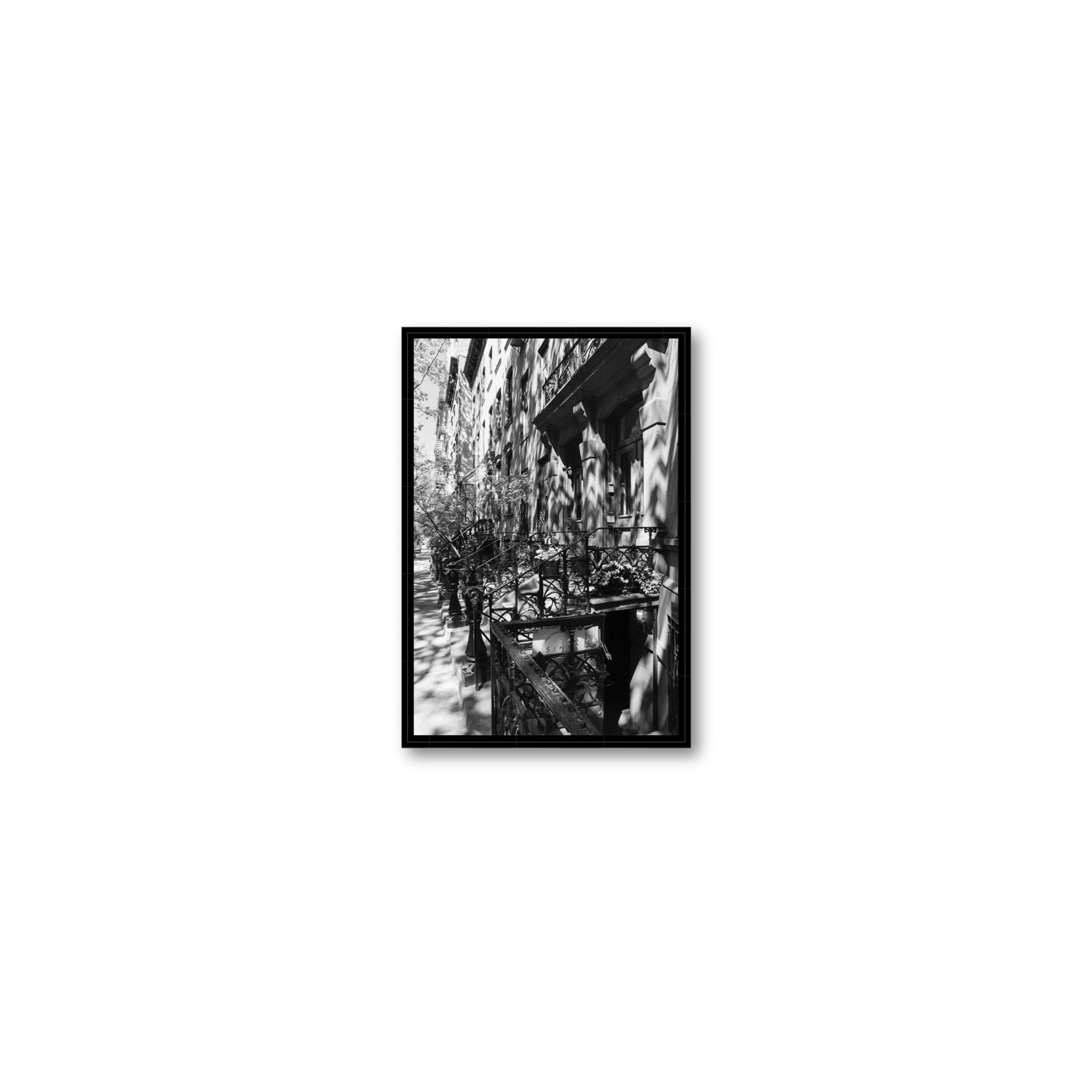 Shadow Dance fine art print, New York, United States, Small, Black Float Frame, Fine Art Canvas