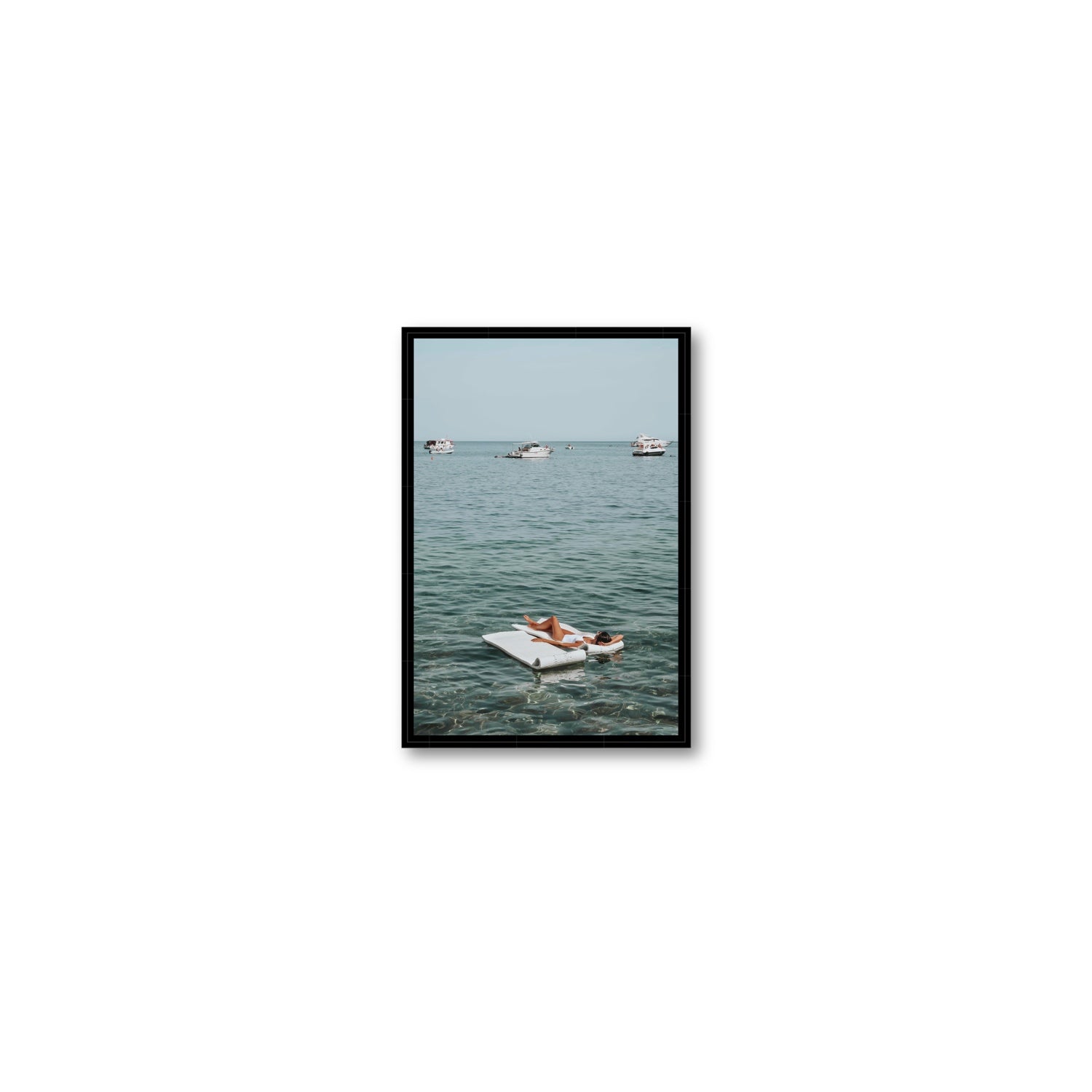Style Queen fine art print, Tuscany, Italy, Small, Black Float Frame, Fine Art Canvas