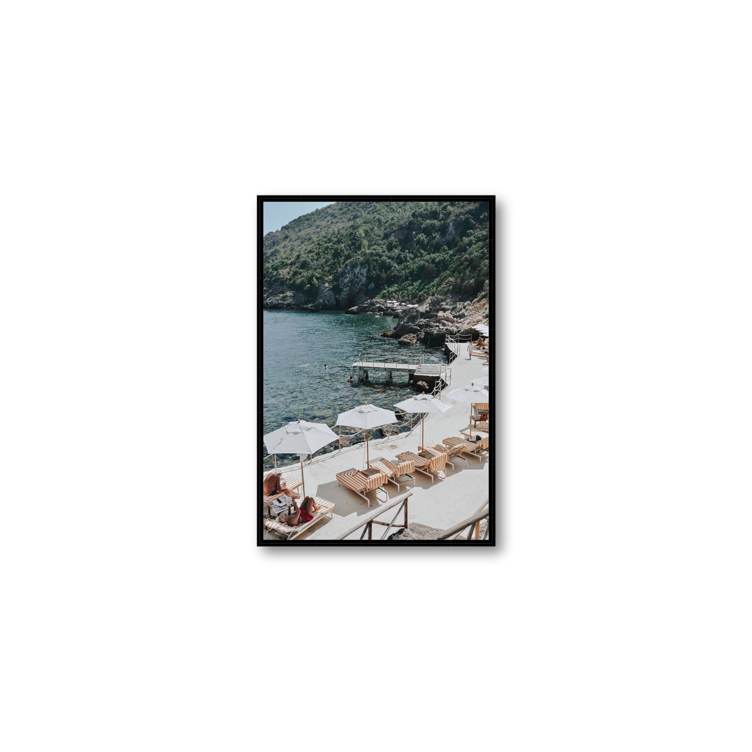 Always Better Together fine art print, Tuscany, Italy, Medium, Black Float Frame, Fine Art Canvas