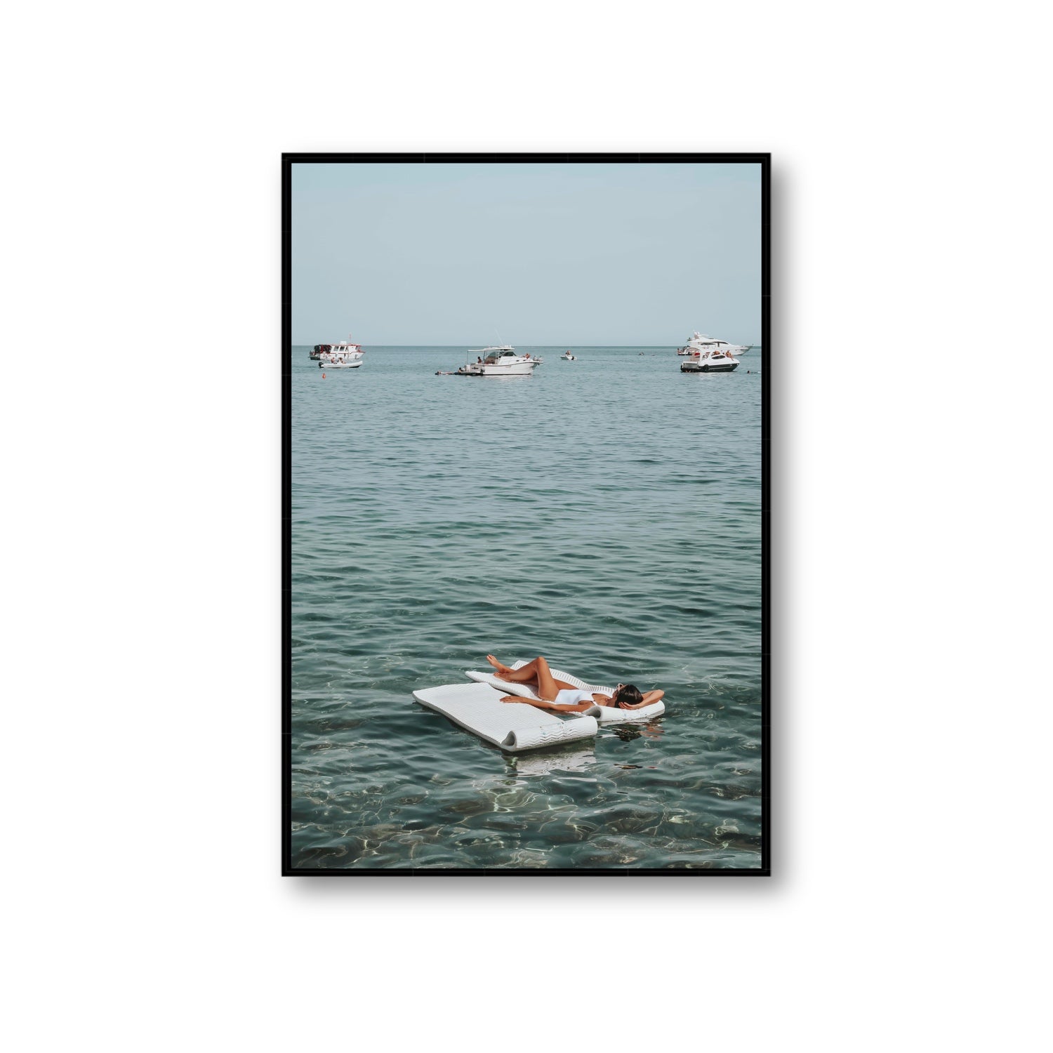 Style Queen fine art print, Tuscany, Italy, Giant, Black Float Frame, Fine Art Canvas