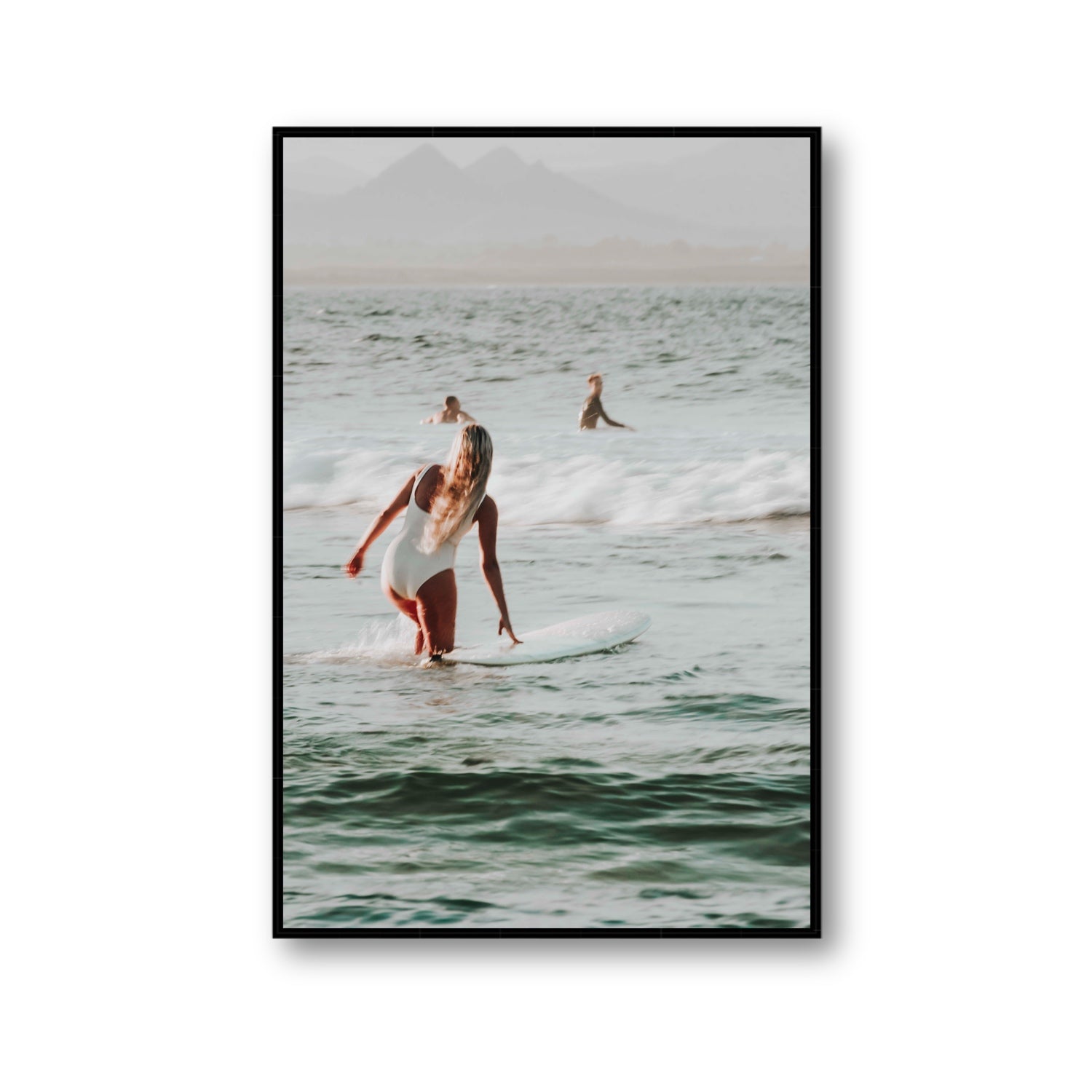 Blondie fine art print, Byron Bay, Australia, Gallery, Black Float Frame, Fine Art Canvas