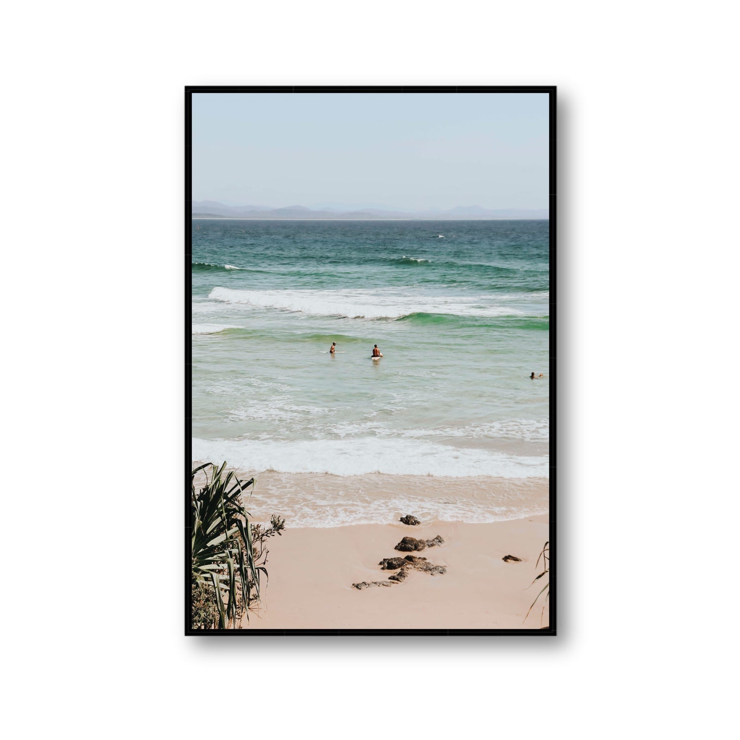 Lets Go Trippin' fine art print, Byron Bay, Australia, Gallery, Black Float Frame, Fine Art Canvas
