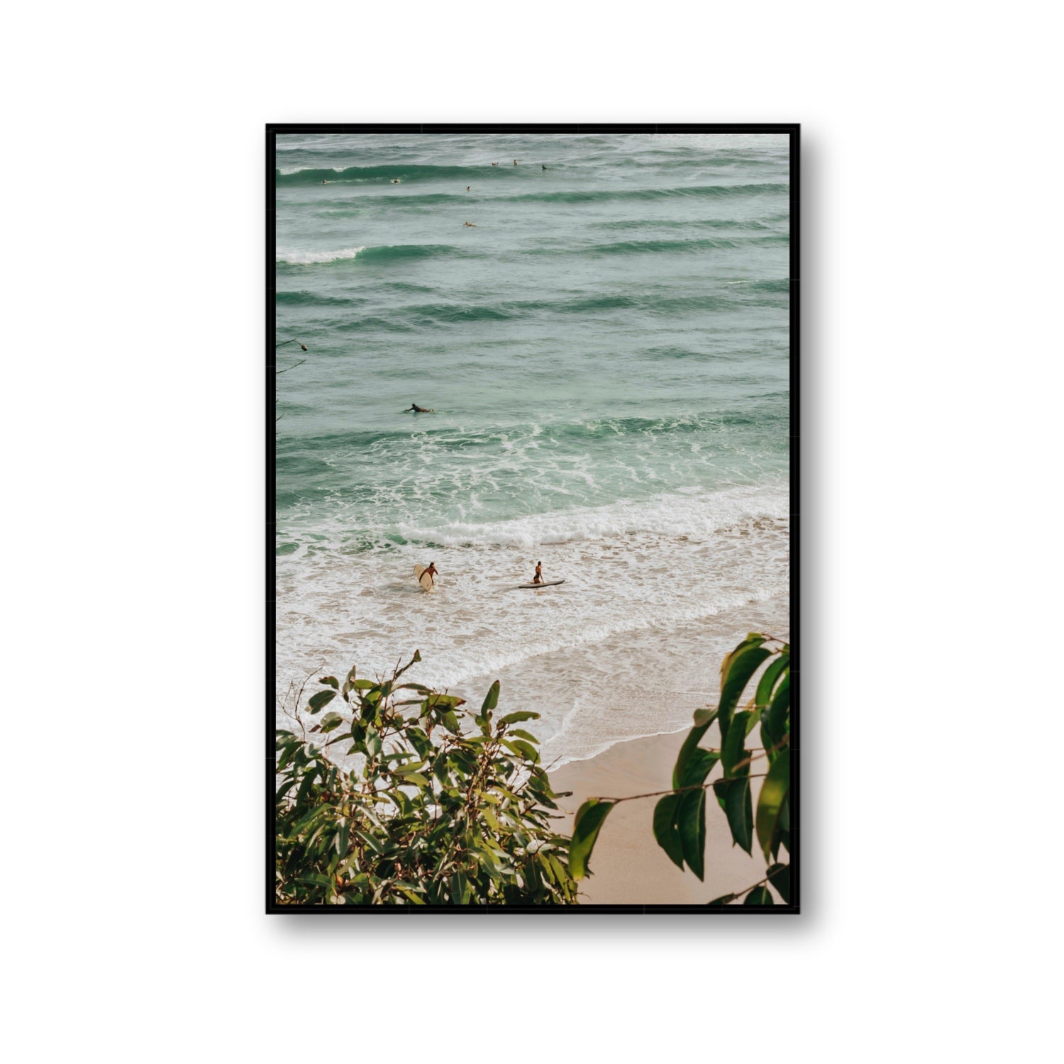 Private Paradise fine art print, Byron Bay, Australia, Gallery, Black Float Frame, Fine Art Canvas