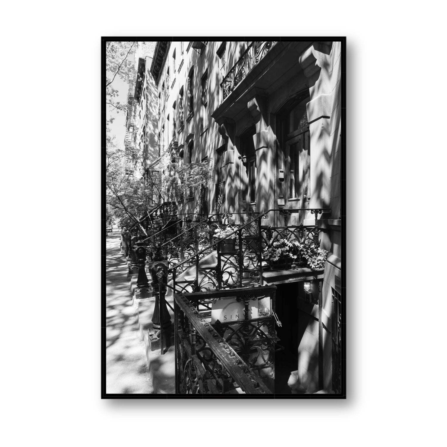 Shadow Dance fine art print, New York, United States, Statement, Black Float Frame, Fine Art Canvas