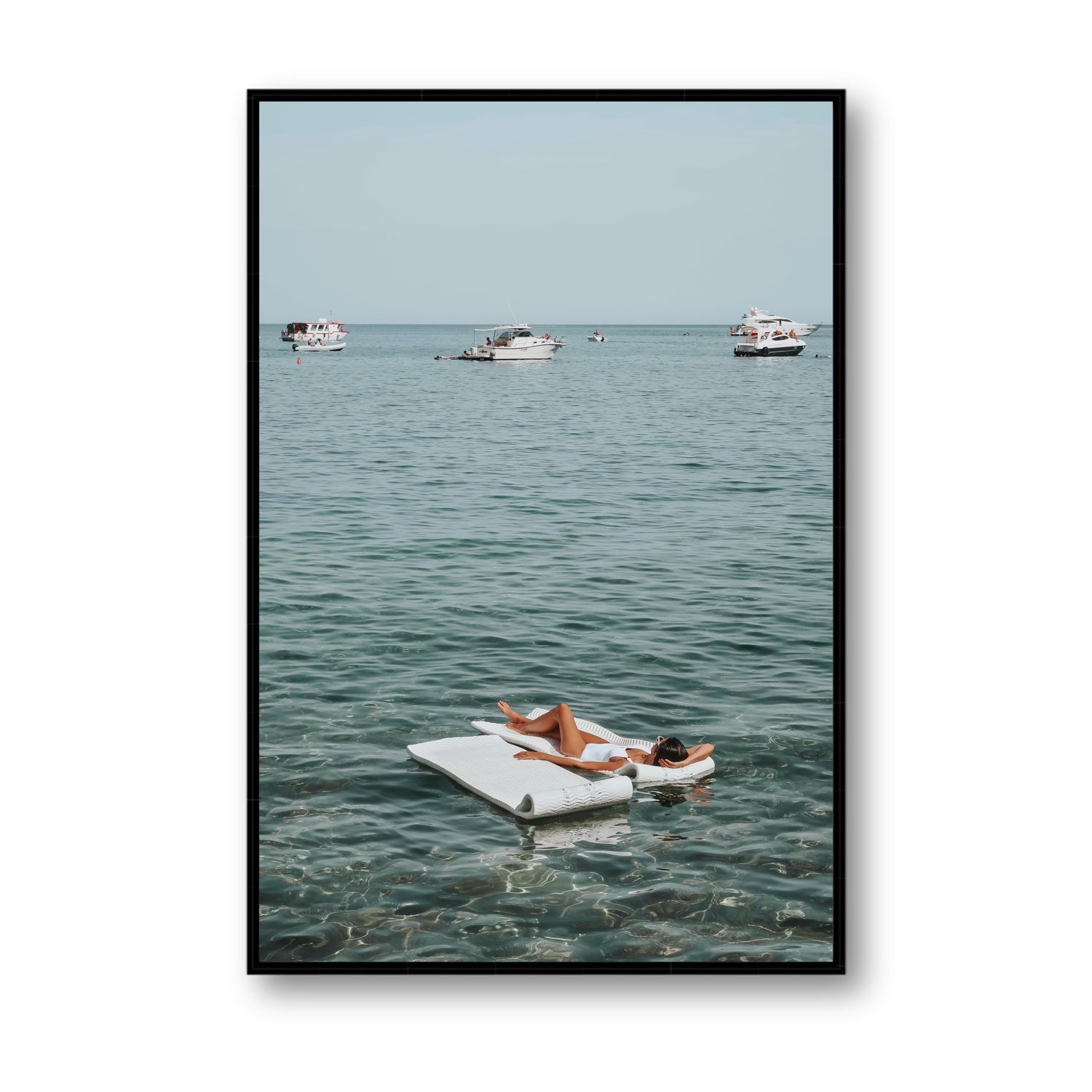 Style Queen fine art print, Tuscany, Italy, Statement, Black Float Frame, Fine Art Canvas