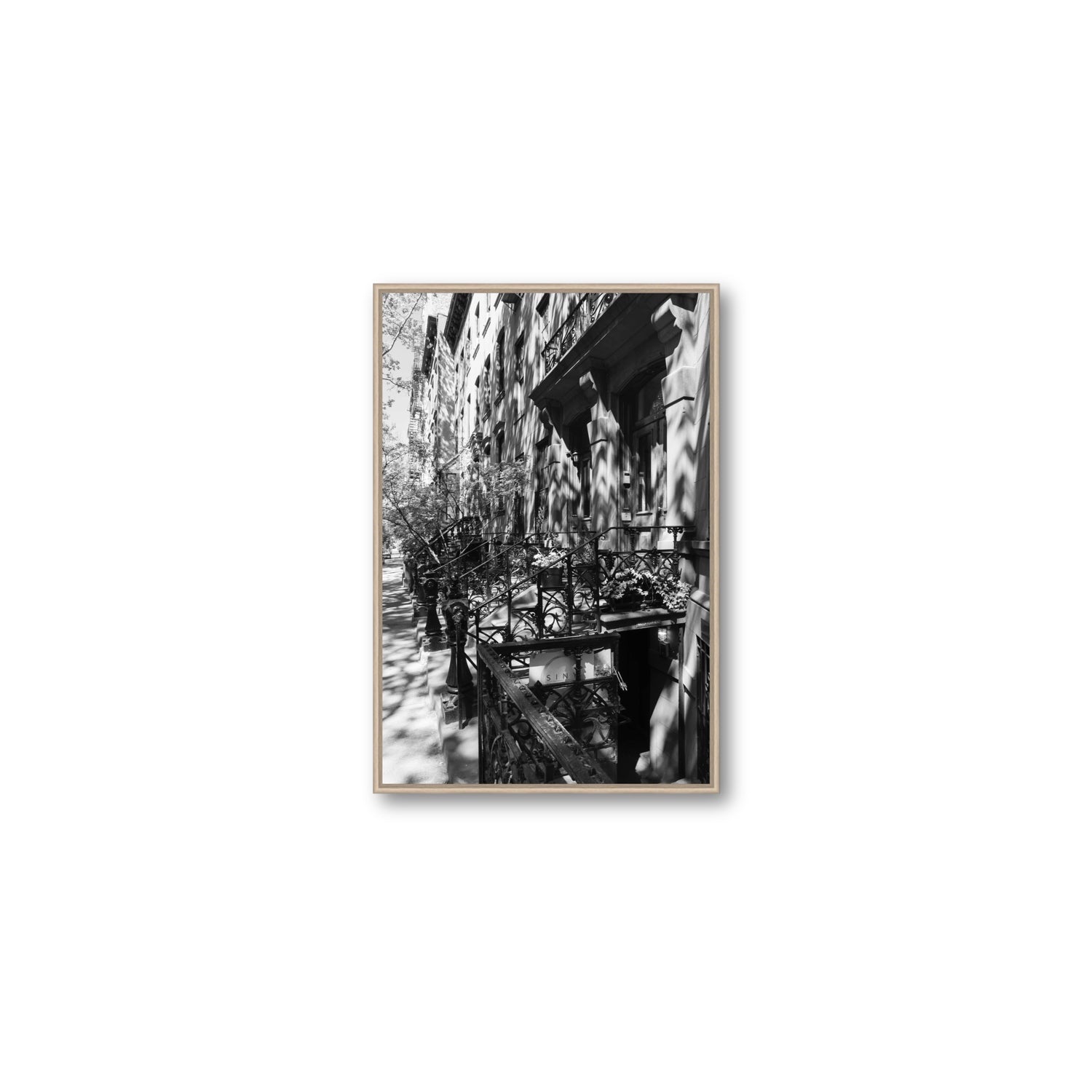 Shadow Dance fine art print, New York, United States, Medium, Natural Oak Float Frame, Fine Art Canvas