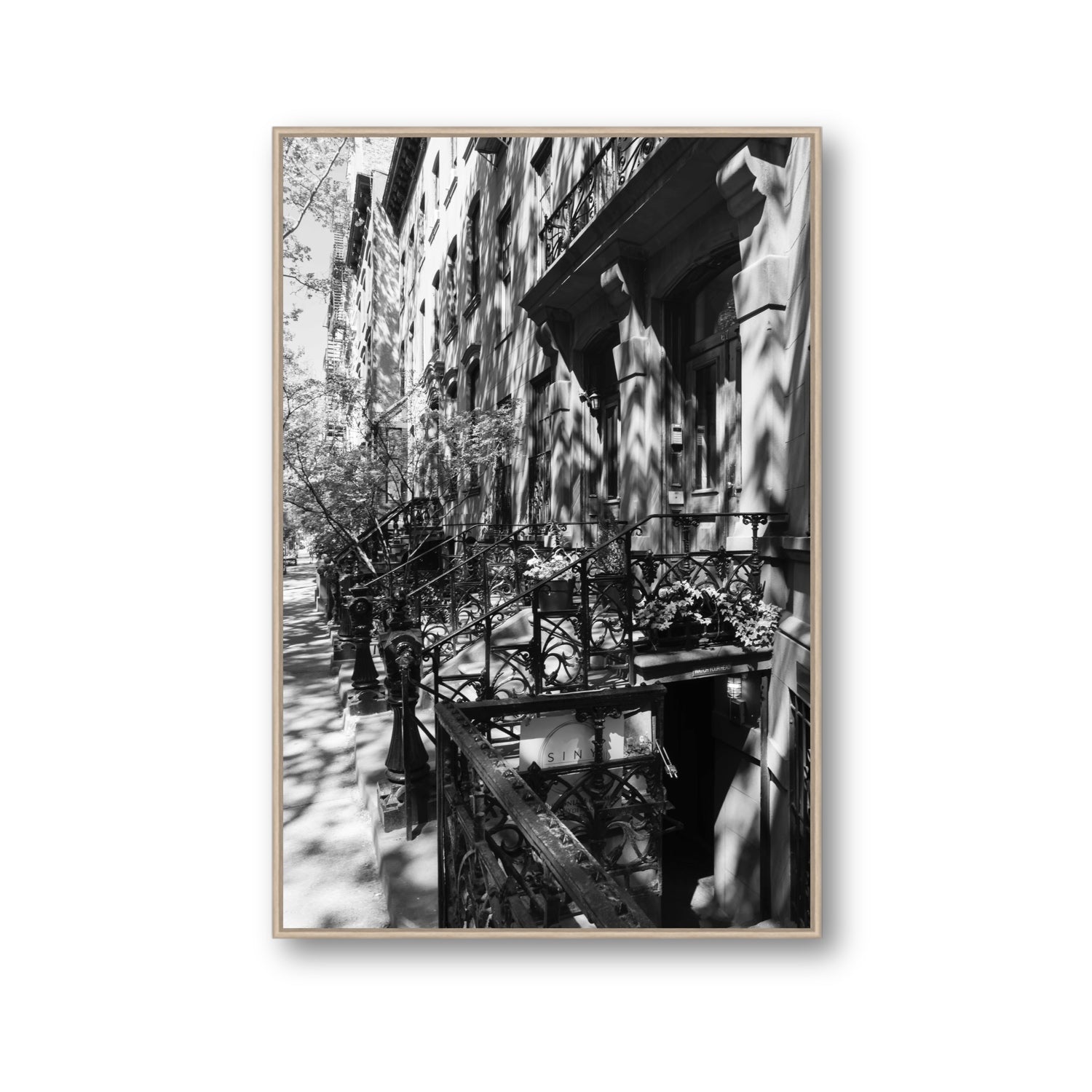 Shadow Dance fine art print, New York, United States, Gallery, Natural Oak Float Frame, Fine Art Canvas