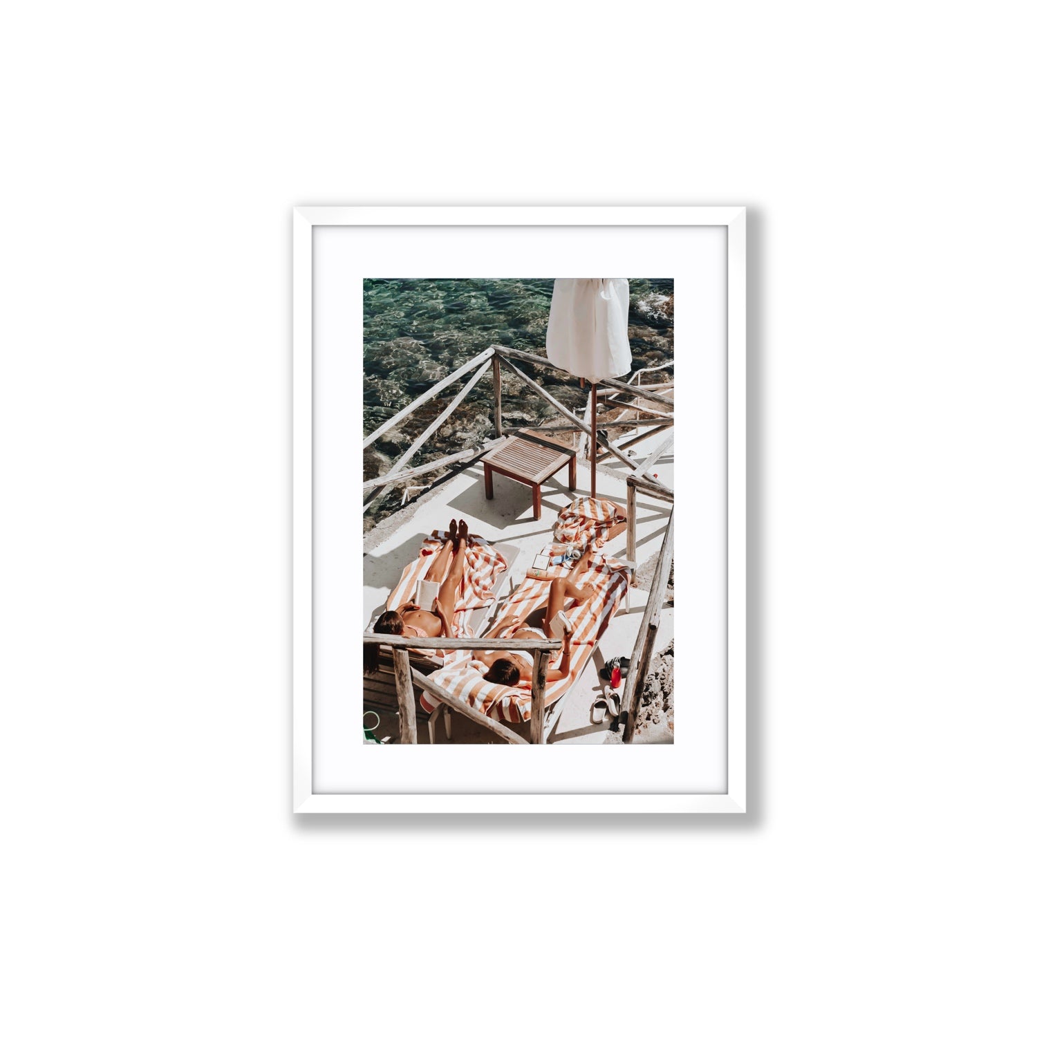 Sun Kissed fine art print, Tuscany, Italy, Medium, White Frame · Matboard, Fine Art Print