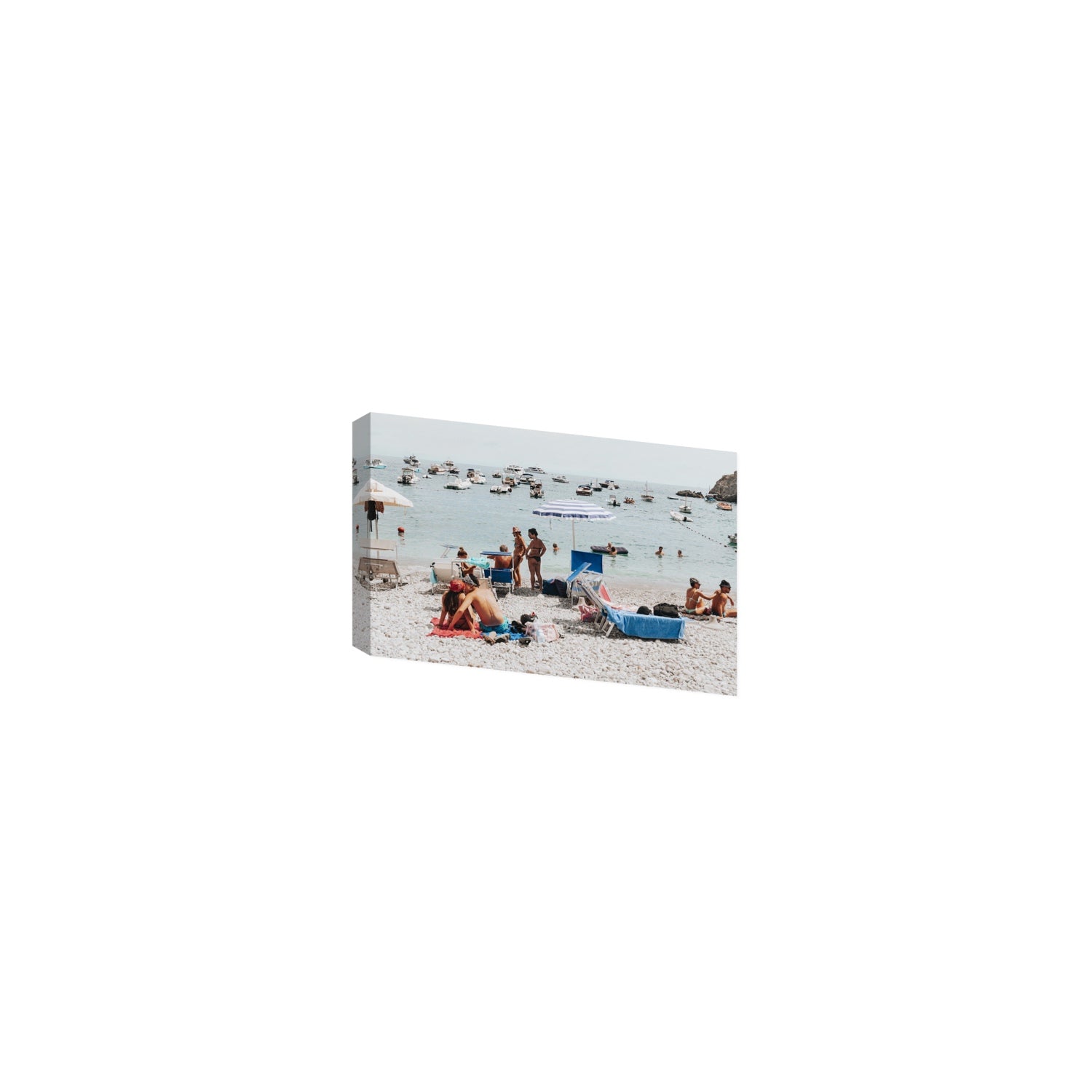 The Kiss Nerano wall art Small stretched canvas print