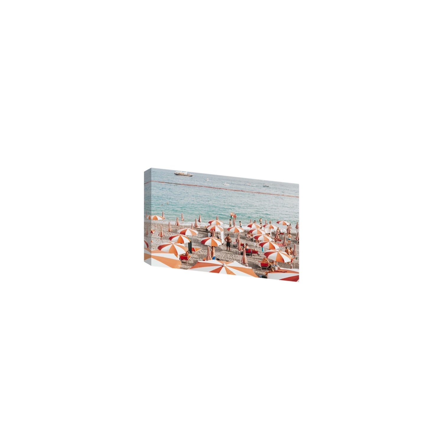 That's Amore Amalfi Mediterranean wall art Small stretched canvas print