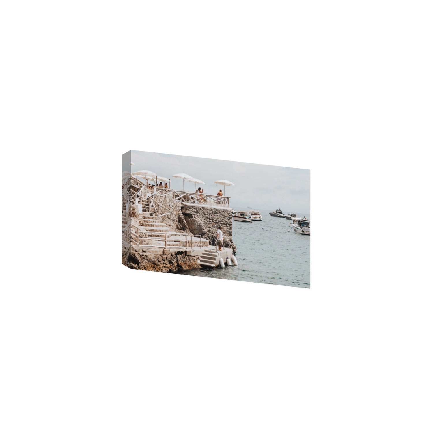 Conca Del Sogno fine art print, Nerano, Italy, Medium, Stretched Canvas
