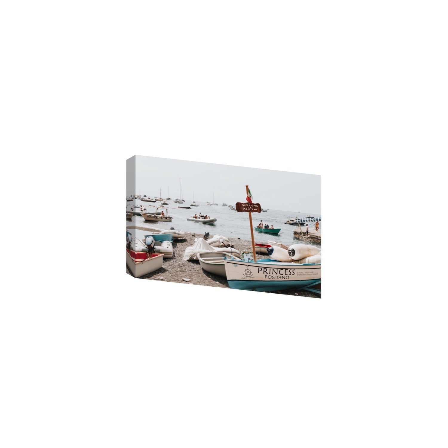 Princess Positano fine art print, Positano, Italy, Medium, Stretched Canvas