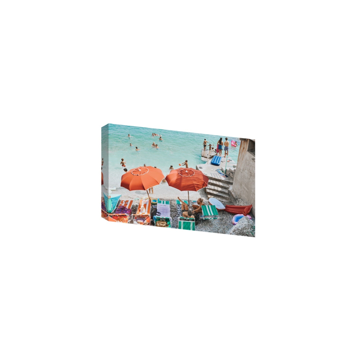 Water Wonderland fine art print, Capri, Italy, Medium, Stretched Canvas
