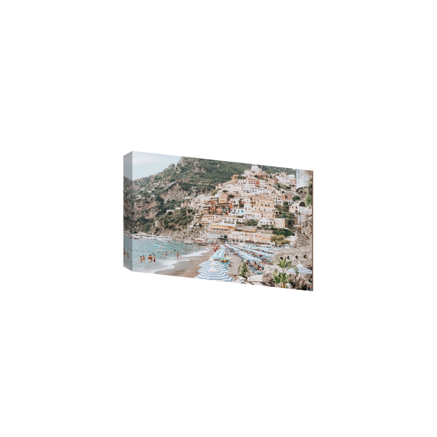 Villagio Sul Mare fine art print, Positano, Italy, Medium, Stretched Canvas
