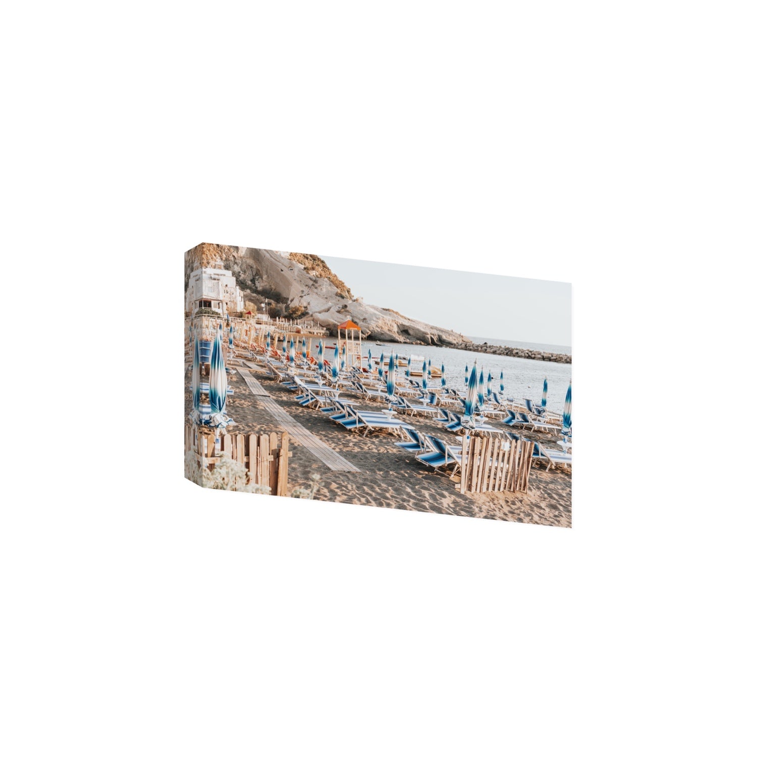 Sandy Daydreams fine art print, Ischia, Italy, Large, Stretched Canvas