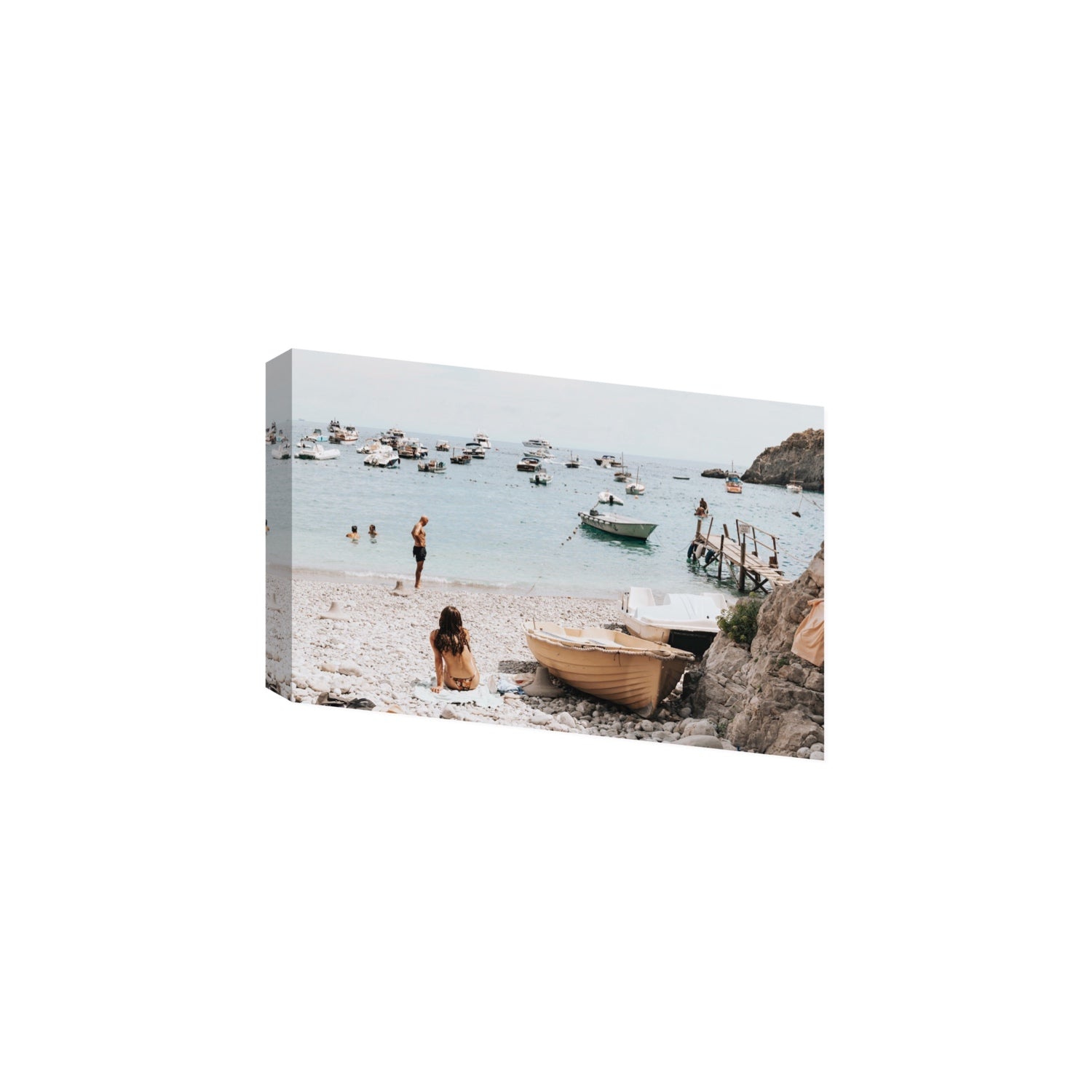 L'Osservatore Nerano wall art Large stretched canvas print