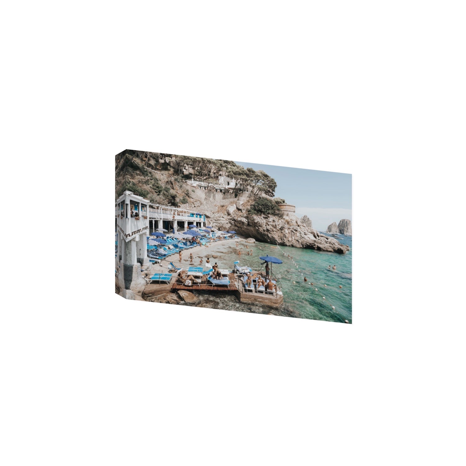 Vita Bella fine art print, Capri, Italy, Large, Stretched Canvas