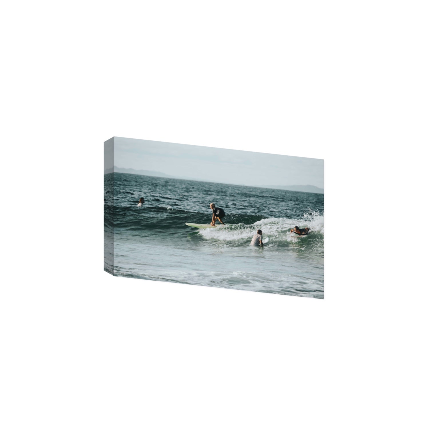 The Boys of Summer Byron Bay Surf coastal wall art Large stretched canvas print