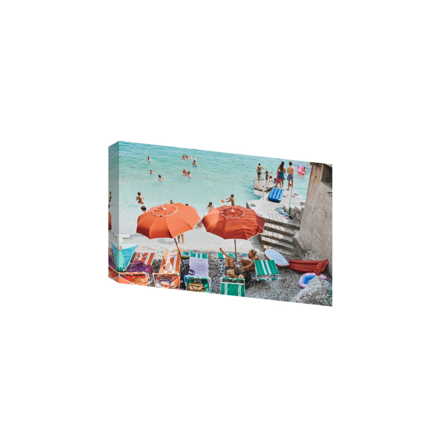 Water Wonderland fine art print, Capri, Italy, Large, Stretched Canvas