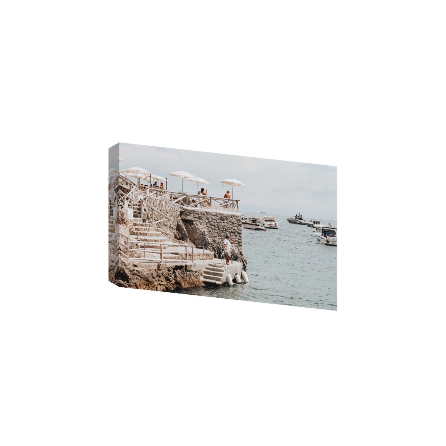 Conca Del Sogno fine art print, Nerano, Italy, Large, Stretched Canvas
