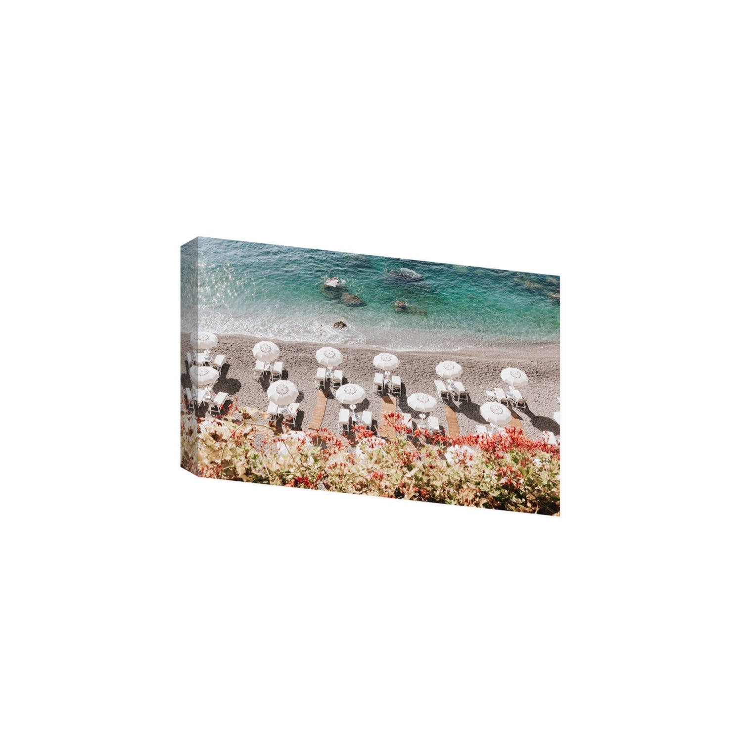 Coastal Charms fine art print, Amalfi, Italy, Large, Stretched Canvas