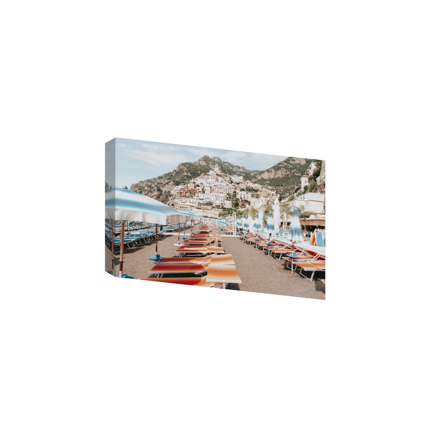 Spiaggia Grande fine art print, Positano, Italy, Large, Stretched Canvas