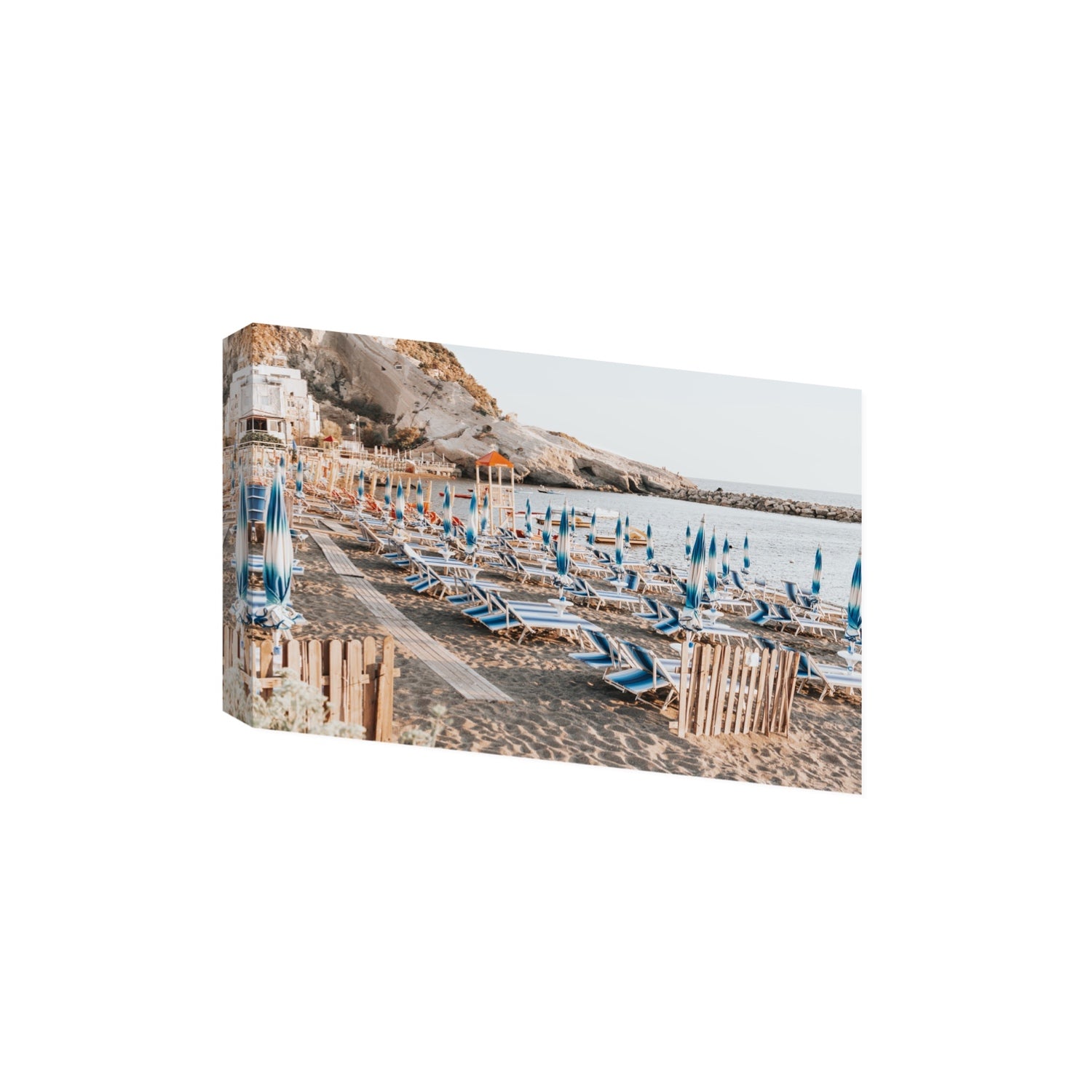 Sandy Daydreams fine art print, Ischia, Italy, Extra Large, Stretched Canvas