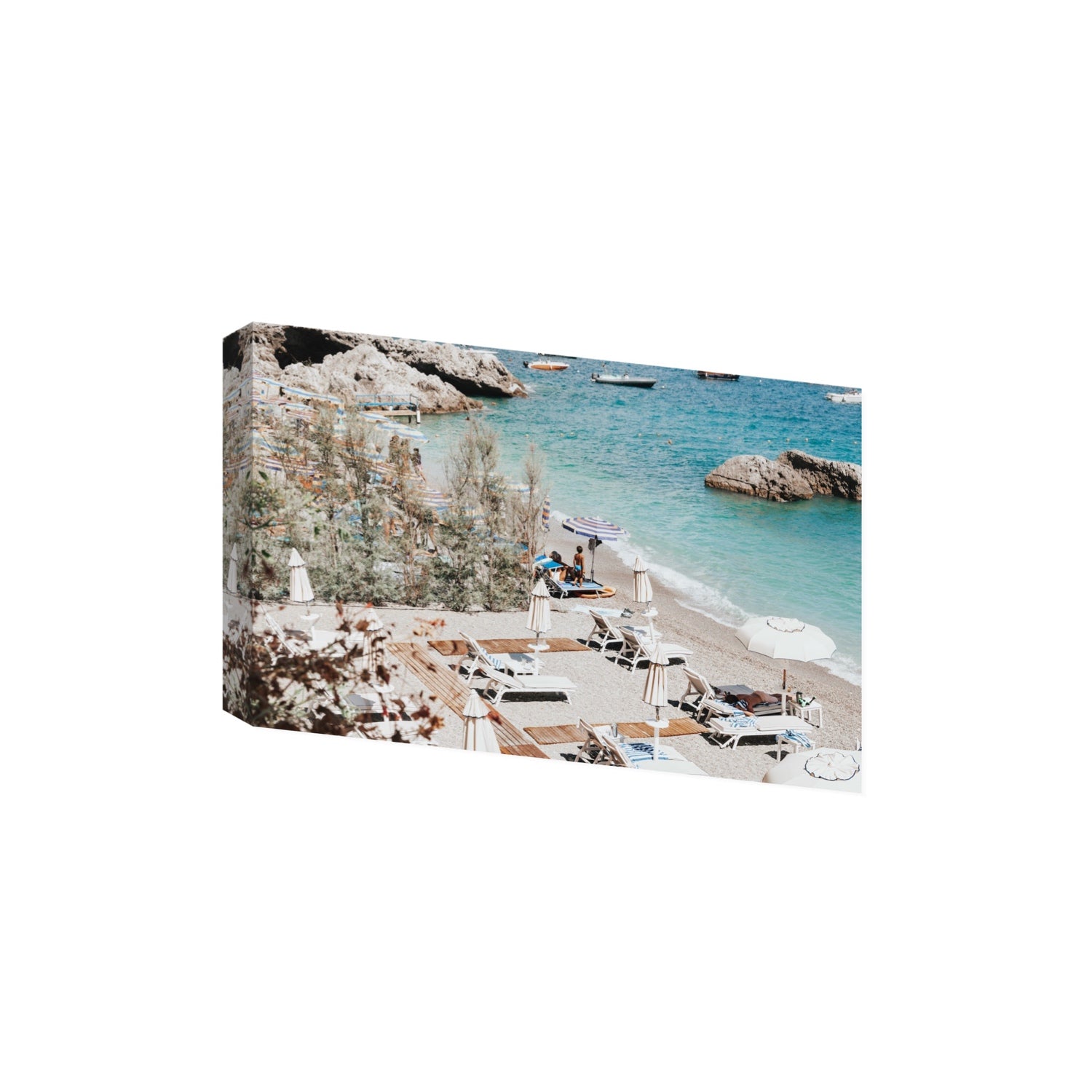 Life Could Be A Dream Amalfi wall art Extra Large stretched canvas print