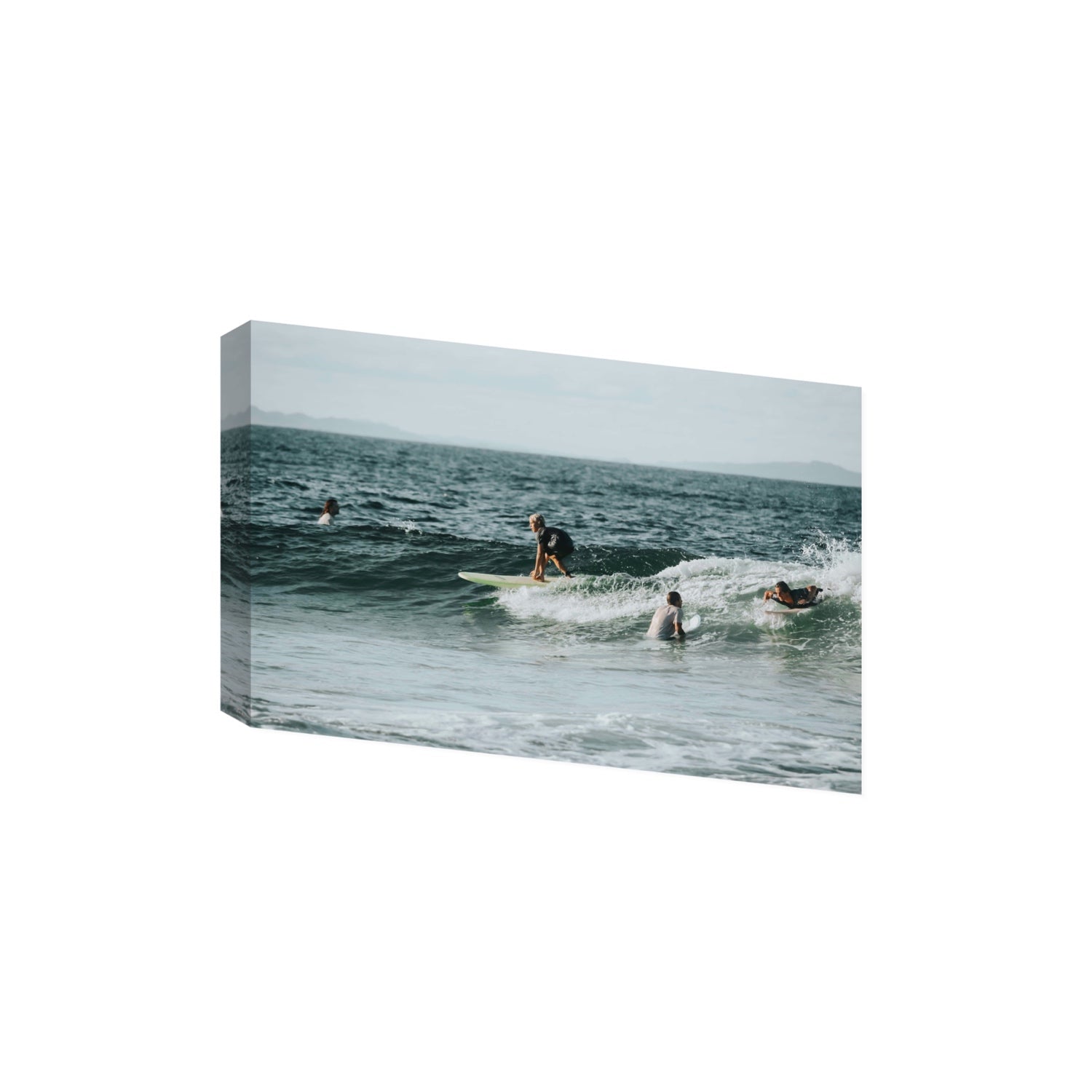 The Boys of Summer Byron Bay Surf coastal wall art Extra Large stretched canvas print