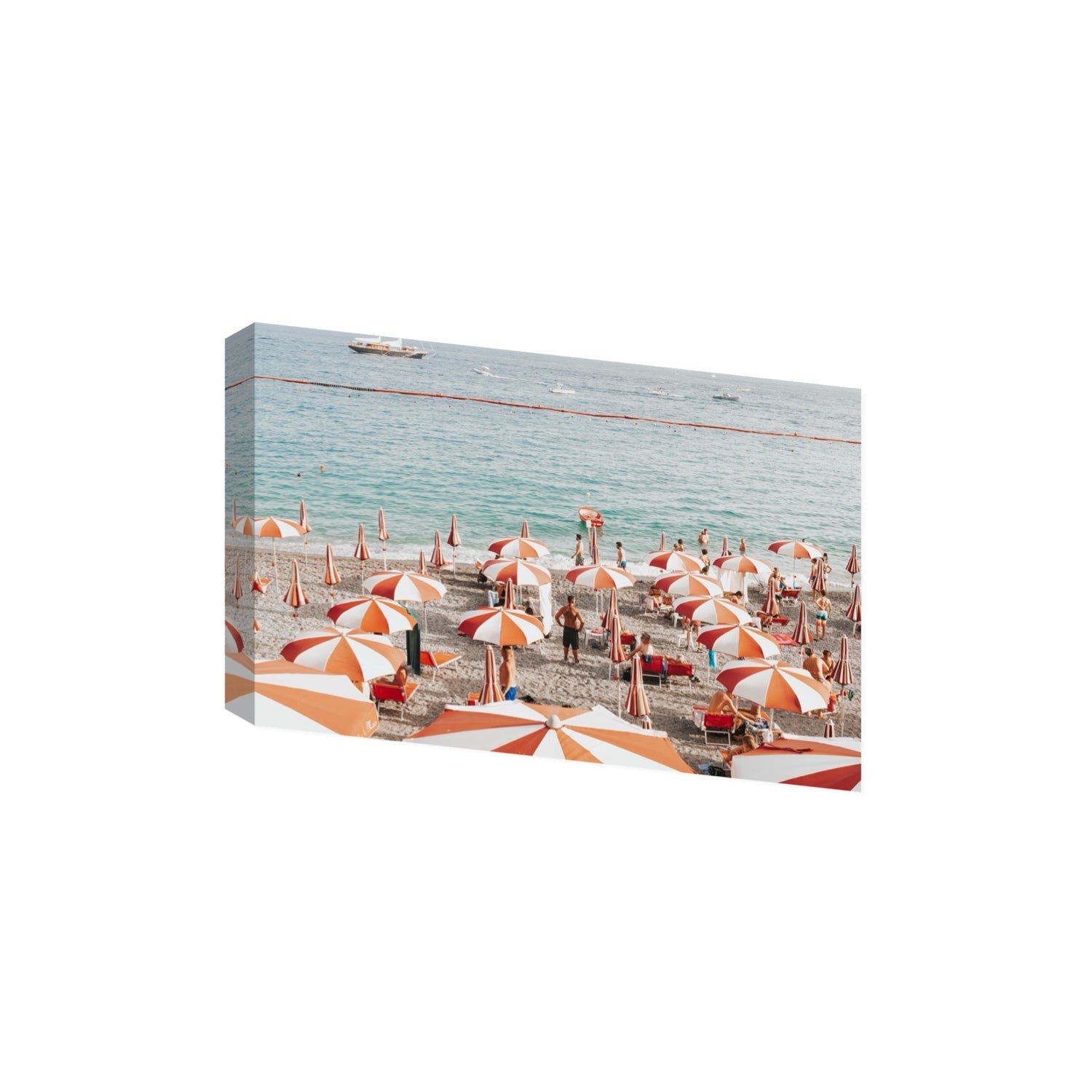 That's Amore Amalfi Mediterranean wall art Extra Large stretched canvas print